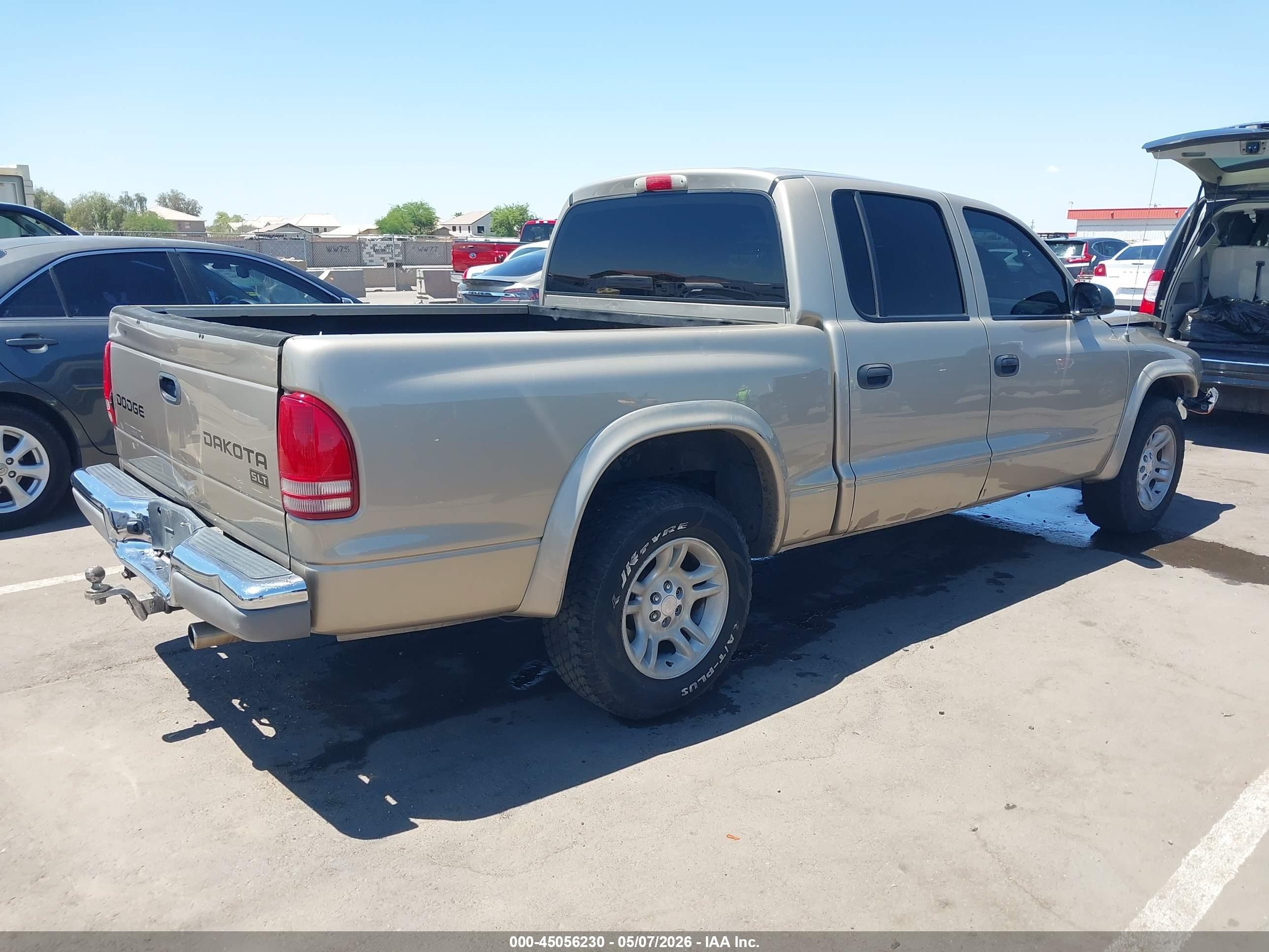2004 Dodge Dakota Slt Gold vin: 1D7HL48KX4S548921