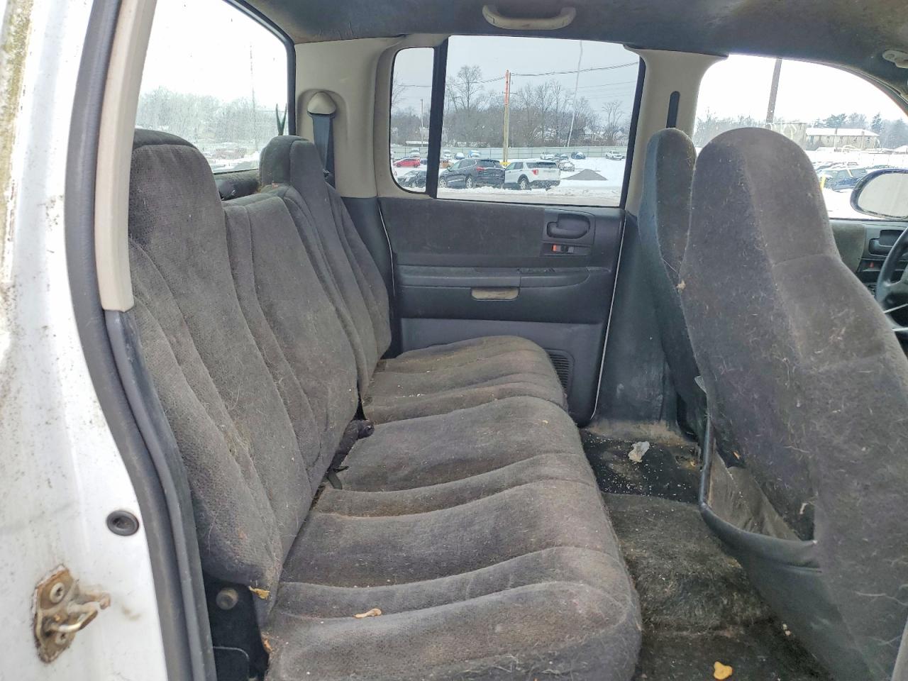 2003 Dodge Dakota Quad Slt Белый vin: 1D7HL48N13S266191