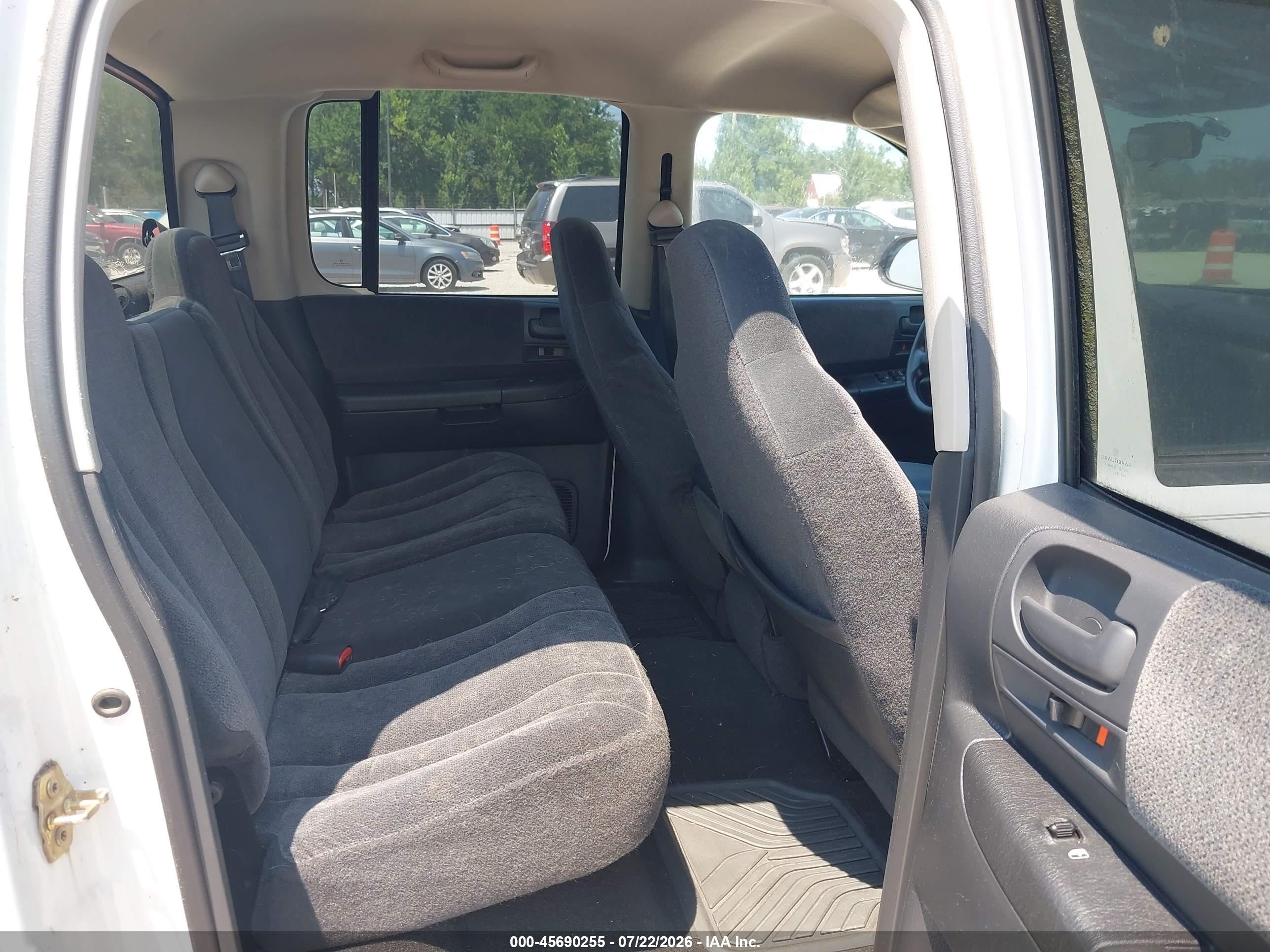 2004 Dodge Dakota Slt White vin: 1D7HL48N24S548051