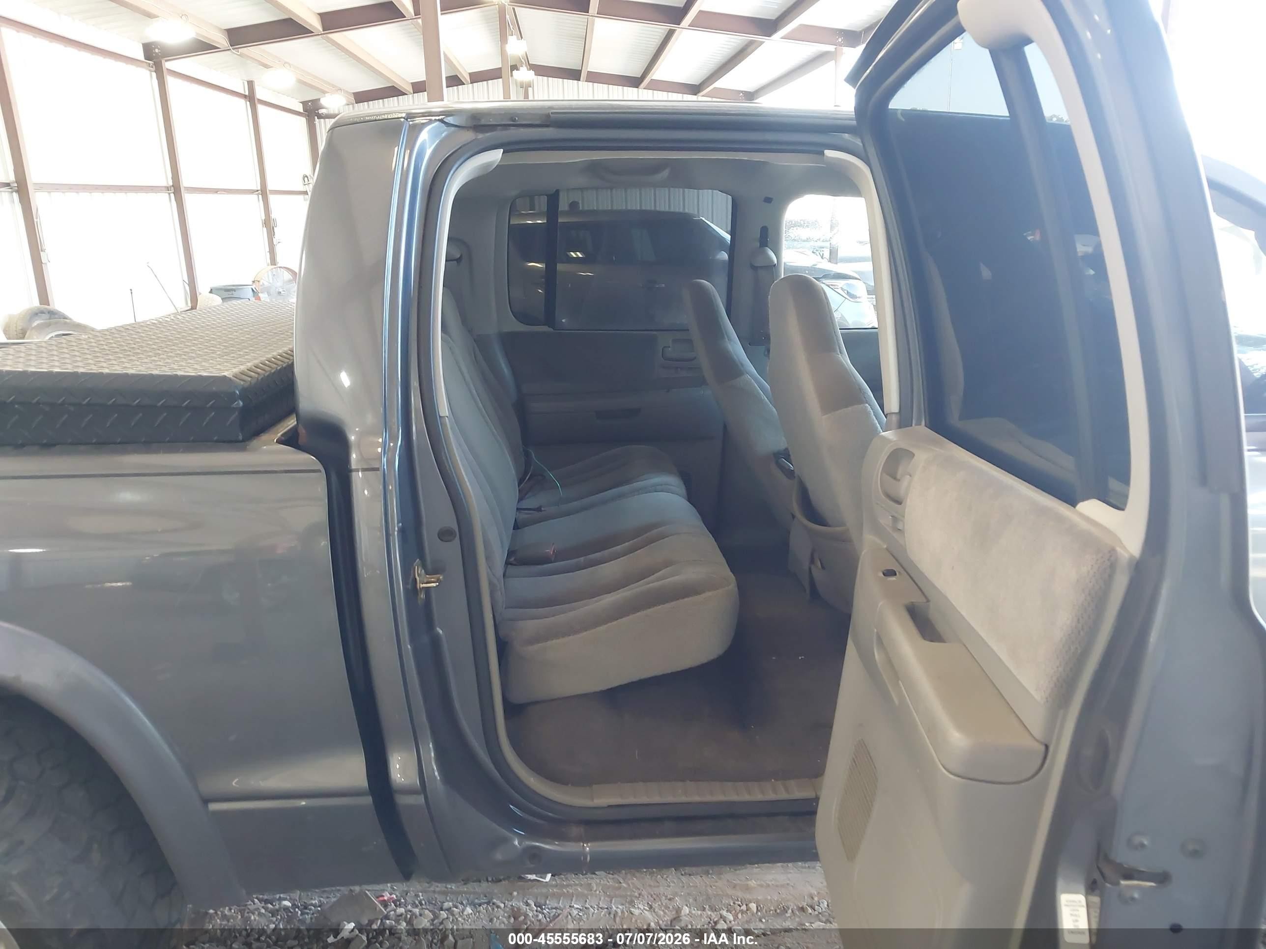 2004 Dodge Dakota Slt Gray vin: 1D7HL48N24S570549
