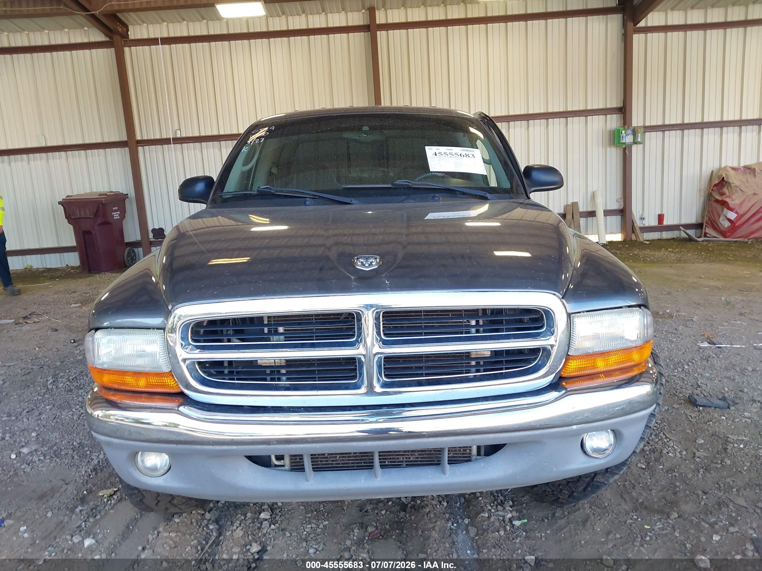 2004 Dodge Dakota Slt Gray vin: 1D7HL48N24S570549