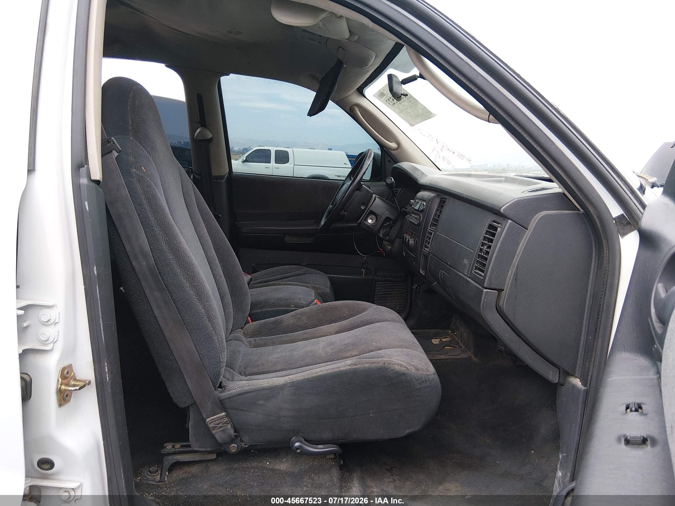 2003 Dodge Dakota Slt Белый vin: 1D7HL48N33S291030