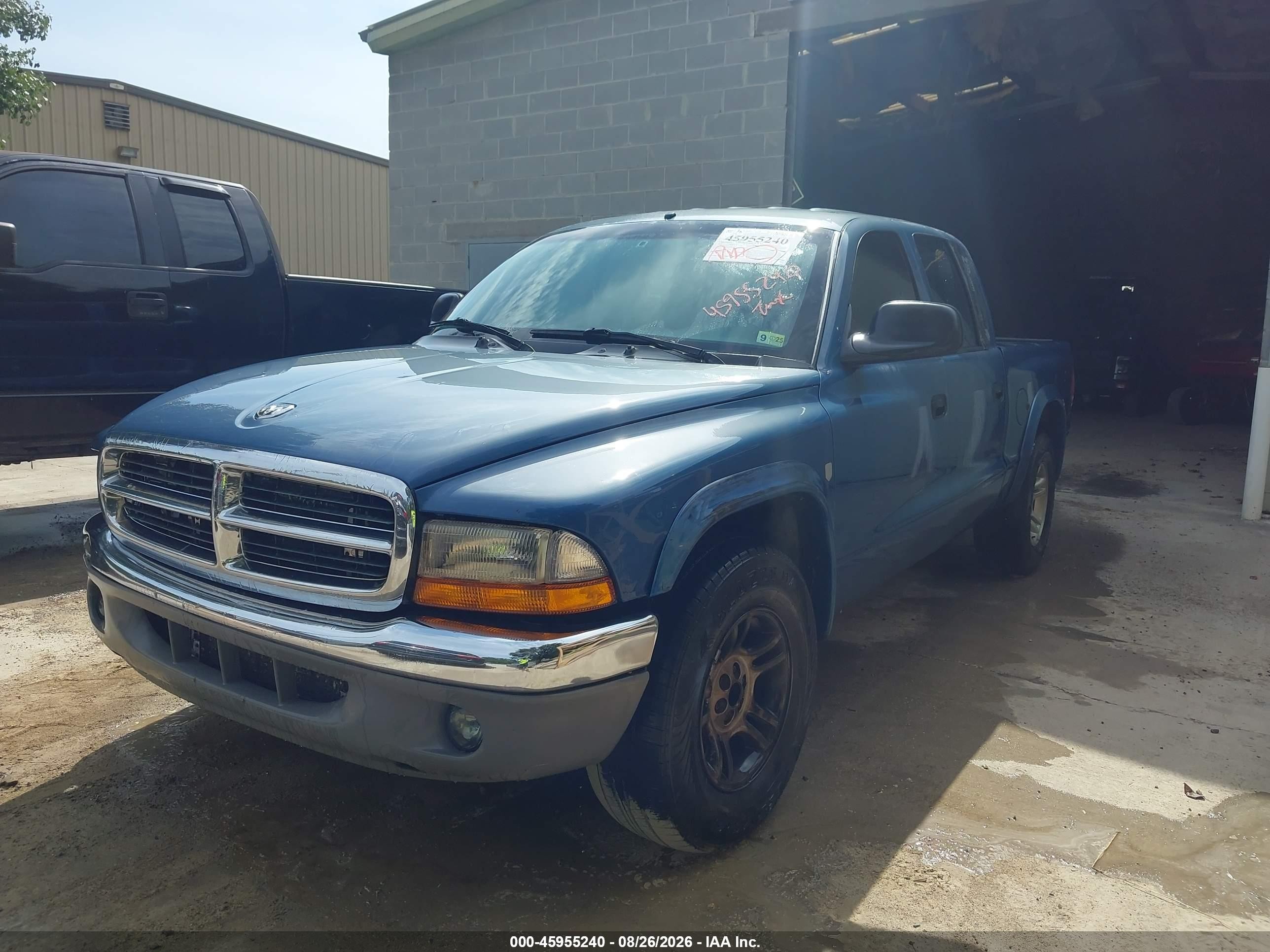 2004 Dodge Dakota Slt Blue vin: 1D7HL48N64S685221