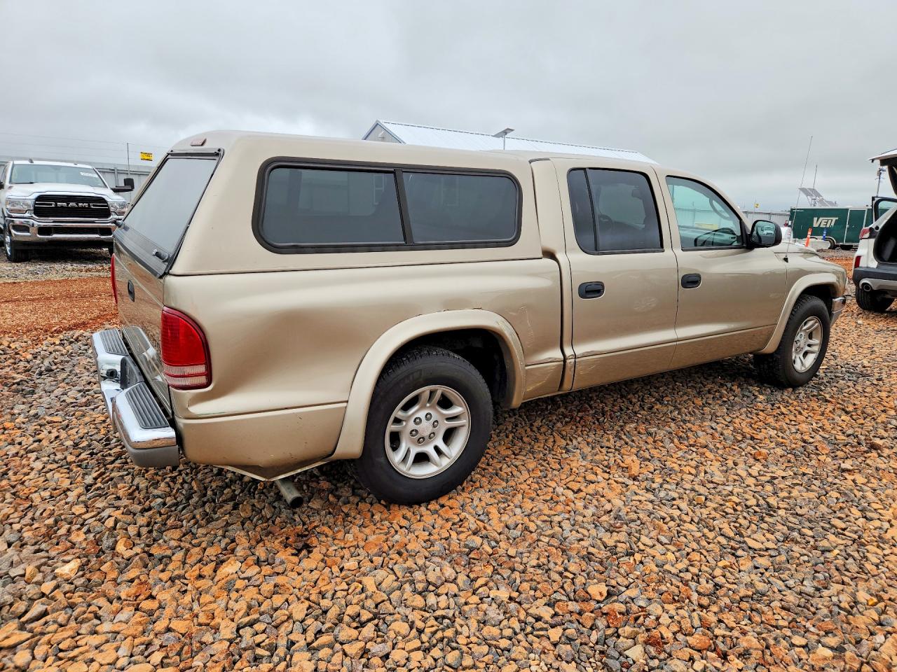 2004 Dodge Dakota Quad Slt Gold vin: 1D7HL48N64S761424