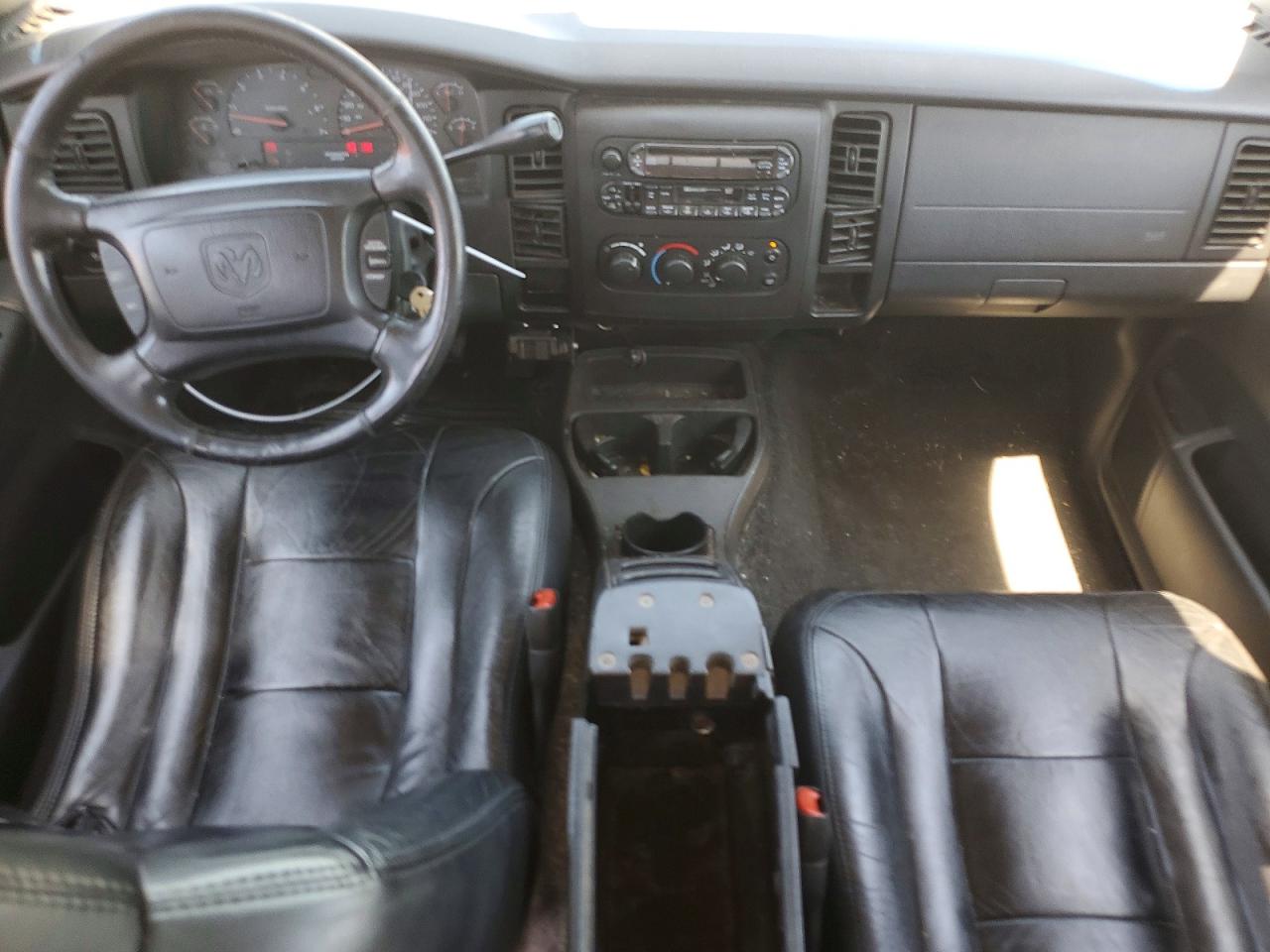 2003 Dodge Dakota Quad Slt Blue vin: 1D7HL48N73S103030