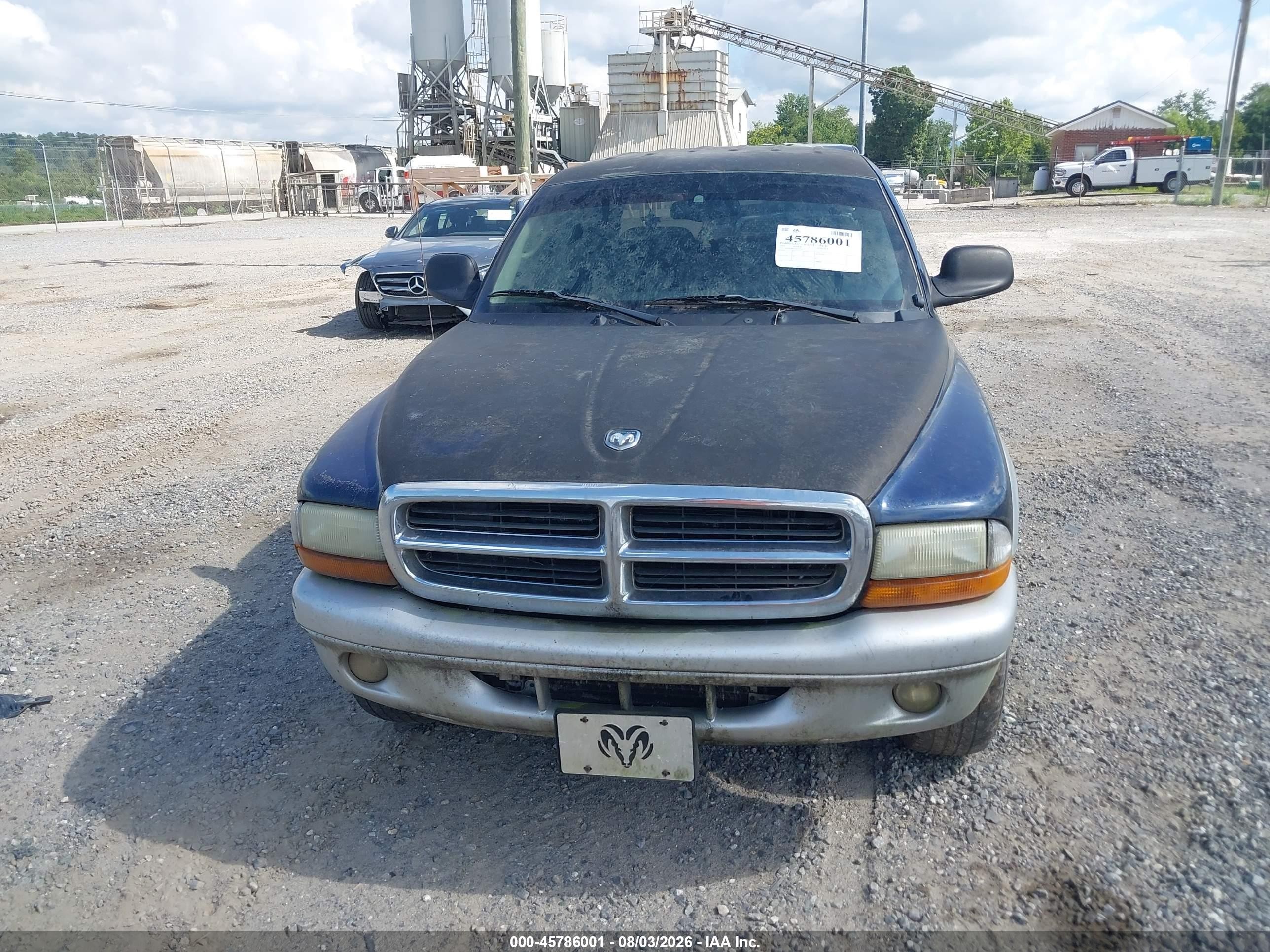 2003 Dodge Dakota Slt Blue vin: 1D7HL48NX3S115723