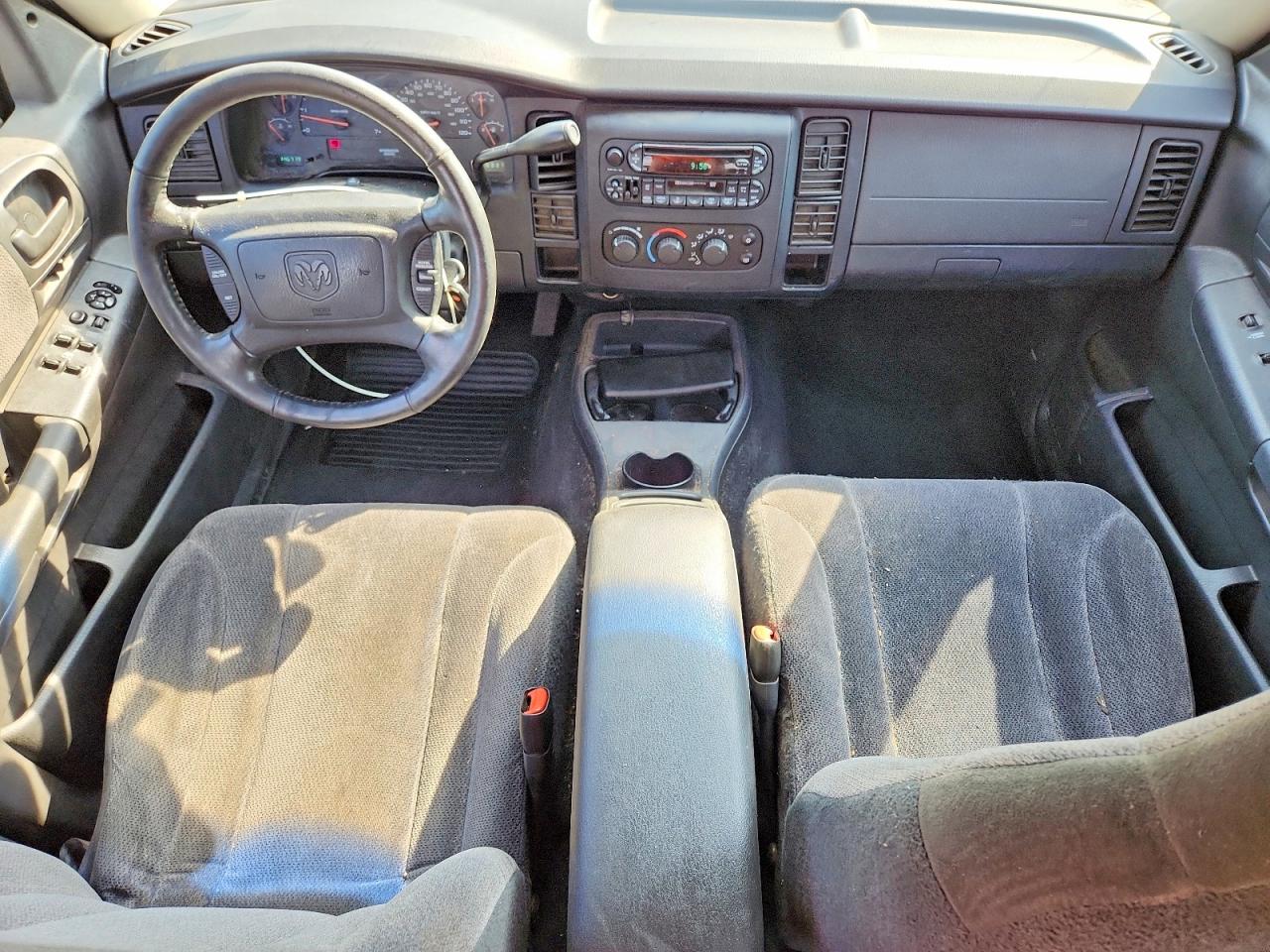 2004 Dodge Dakota Quad Slt Silver vin: 1D7HL48NX4S579337