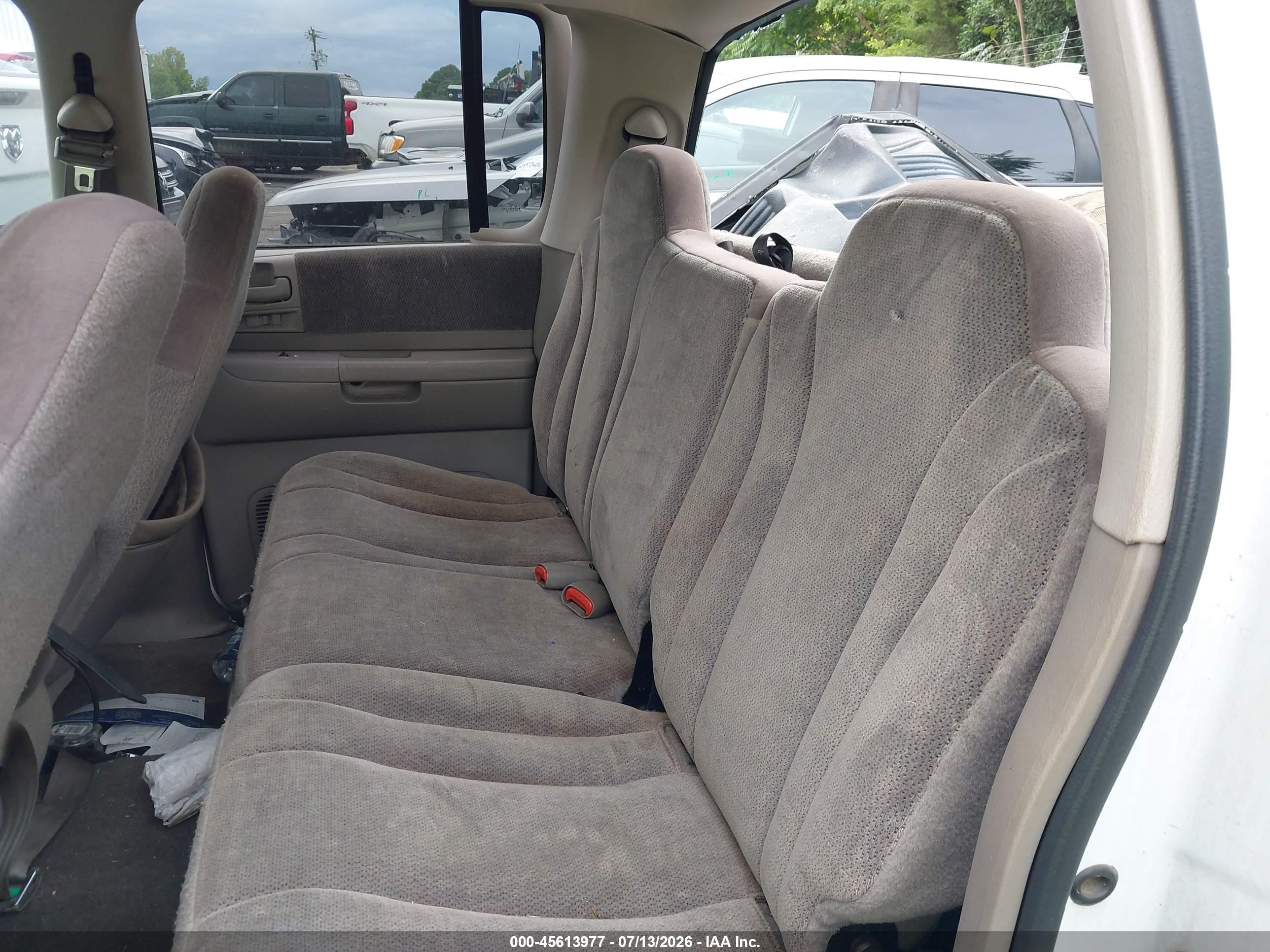 2003 Dodge Dakota Slt White vin: 1D7HL48X93S295875