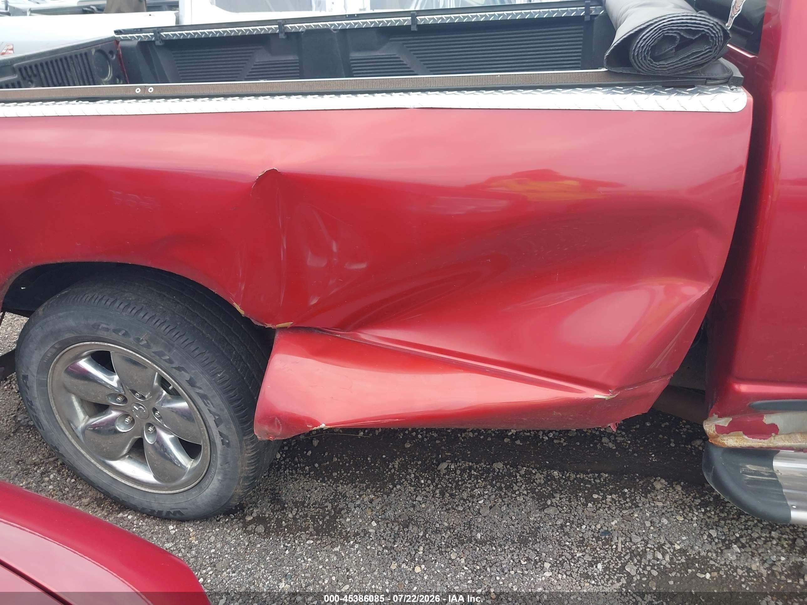 2008 Dodge Ram 1500 Slt Red vin: 1D7HU162X8J145192