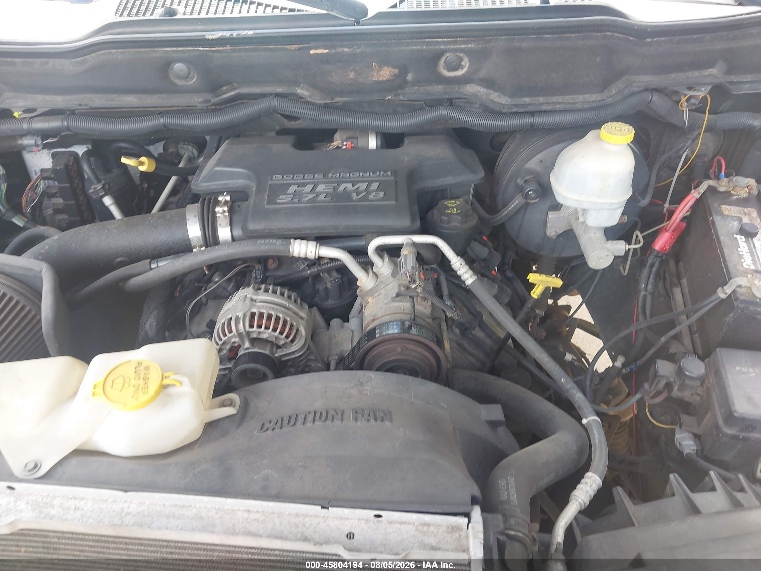 2005 Dodge Ram 1500 Slt/laramie Черный vin: 1D7HU16D05J529141