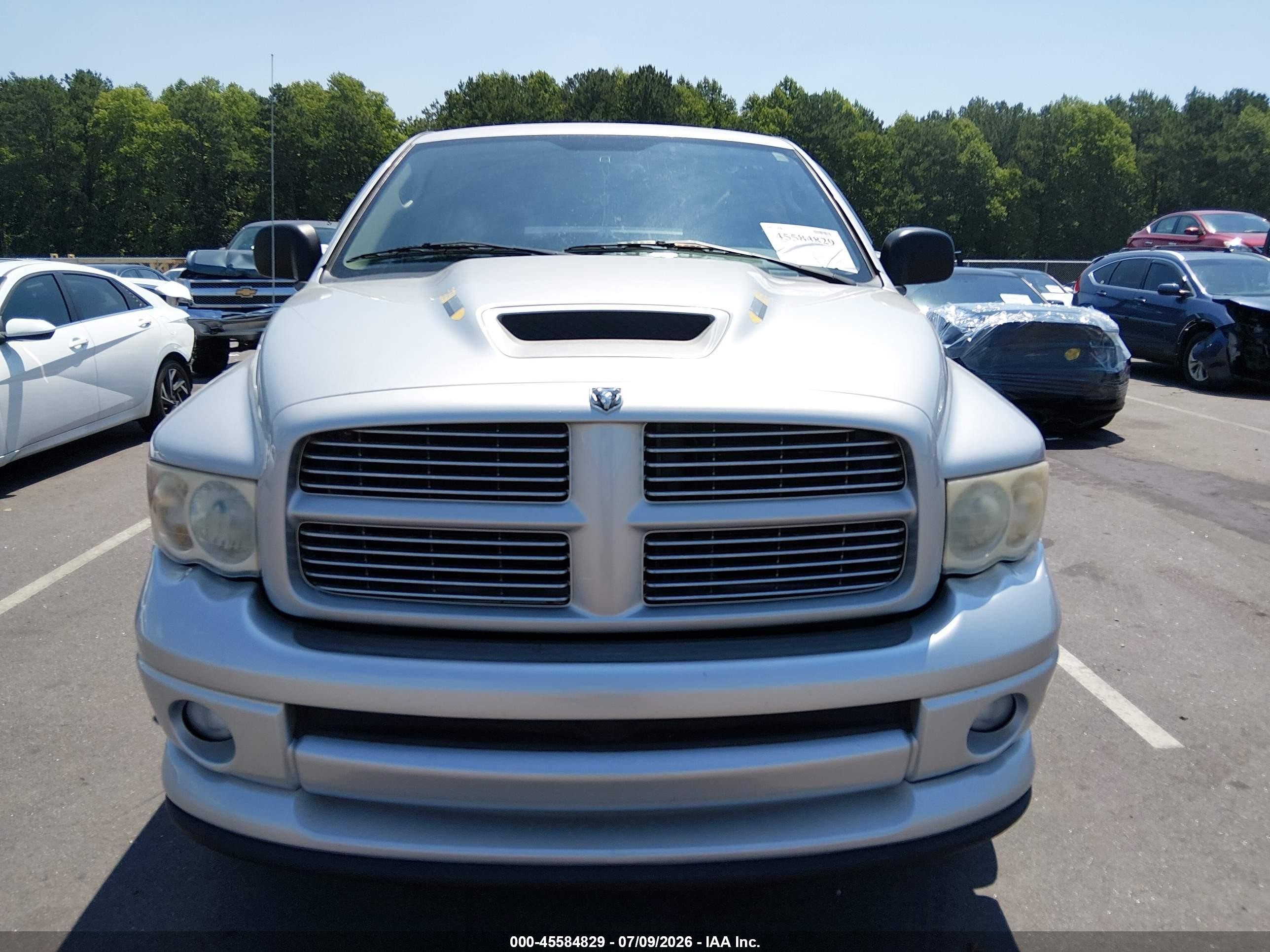 2005 Dodge Ram 1500 Slt/laramie Silver vin: 1D7HU16D05J588044