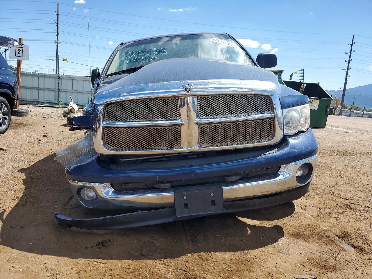 2005 Dodge Ram 1500 St Blue vin: 1D7HU16D15J591163