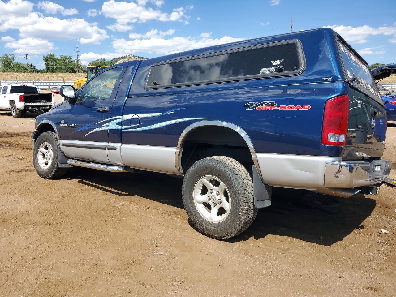 2005 Dodge Ram 1500 St Blue vin: 1D7HU16D15J591163