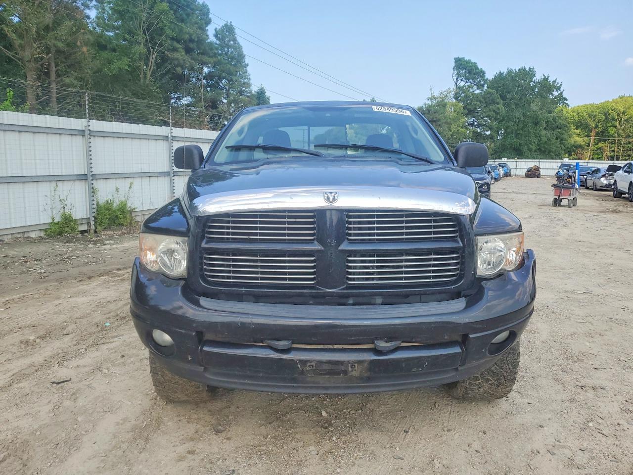2003 Dodge Ram 1500 St Черный vin: 1D7HU16D33J643552
