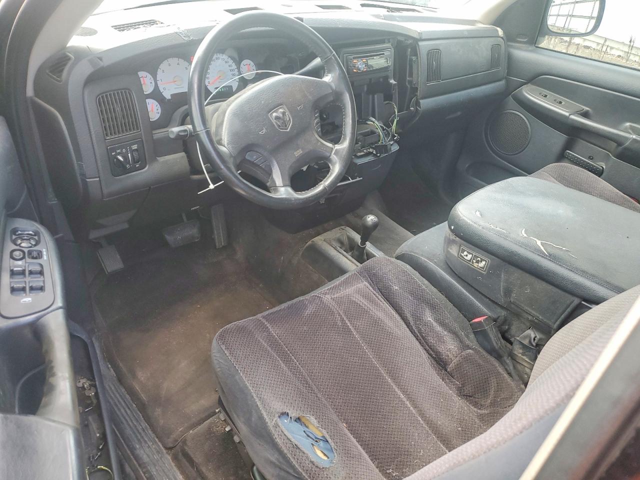 2003 Dodge Ram 1500 St Черный vin: 1D7HU16D33J643552