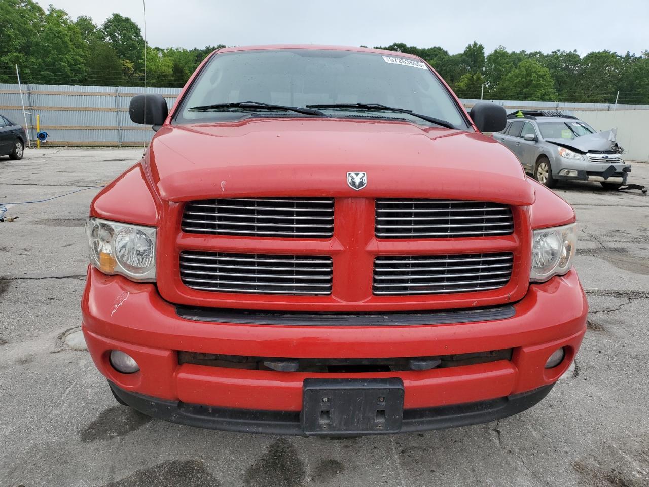 2004 Dodge Ram 1500 St Red vin: 1D7HU16D34J118380