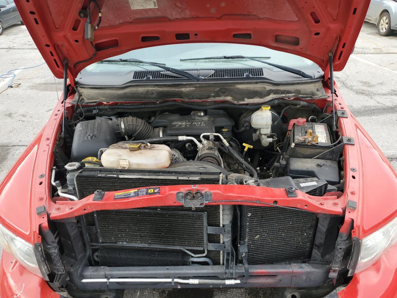 2004 Dodge Ram 1500 St Red vin: 1D7HU16D34J118380