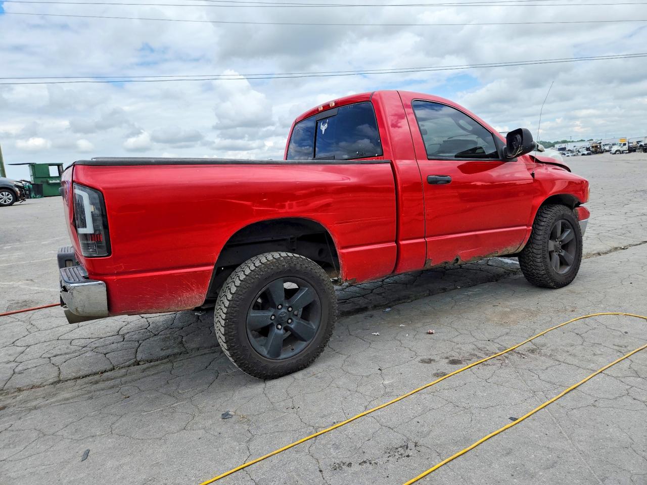 2005 Dodge Ram 1500 St Red vin: 1D7HU16D55J557792