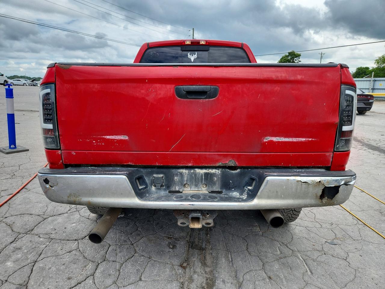 2005 Dodge Ram 1500 St Red vin: 1D7HU16D55J557792