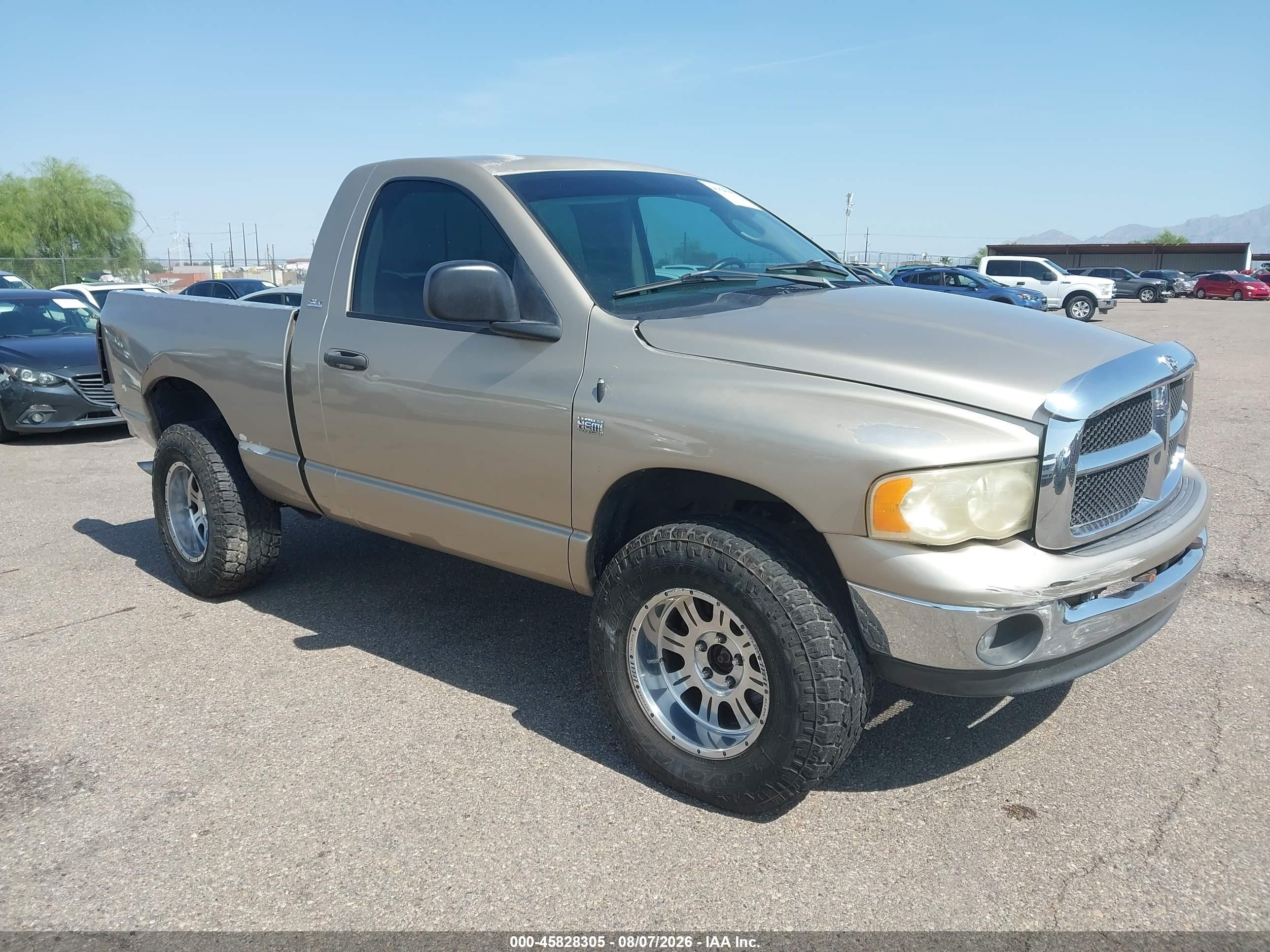 2004 Dodge Ram 1500 Slt/laramie Gold vin: 1D7HU16D64J262683