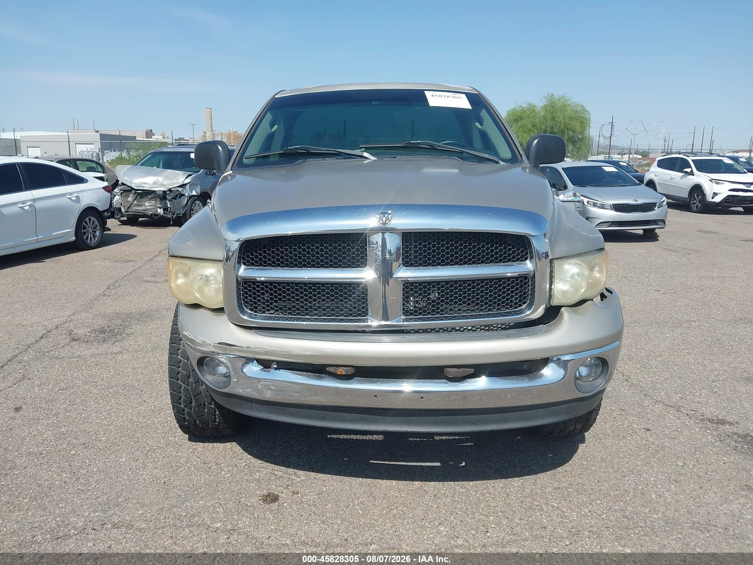 2004 Dodge Ram 1500 Slt/laramie Gold vin: 1D7HU16D64J262683