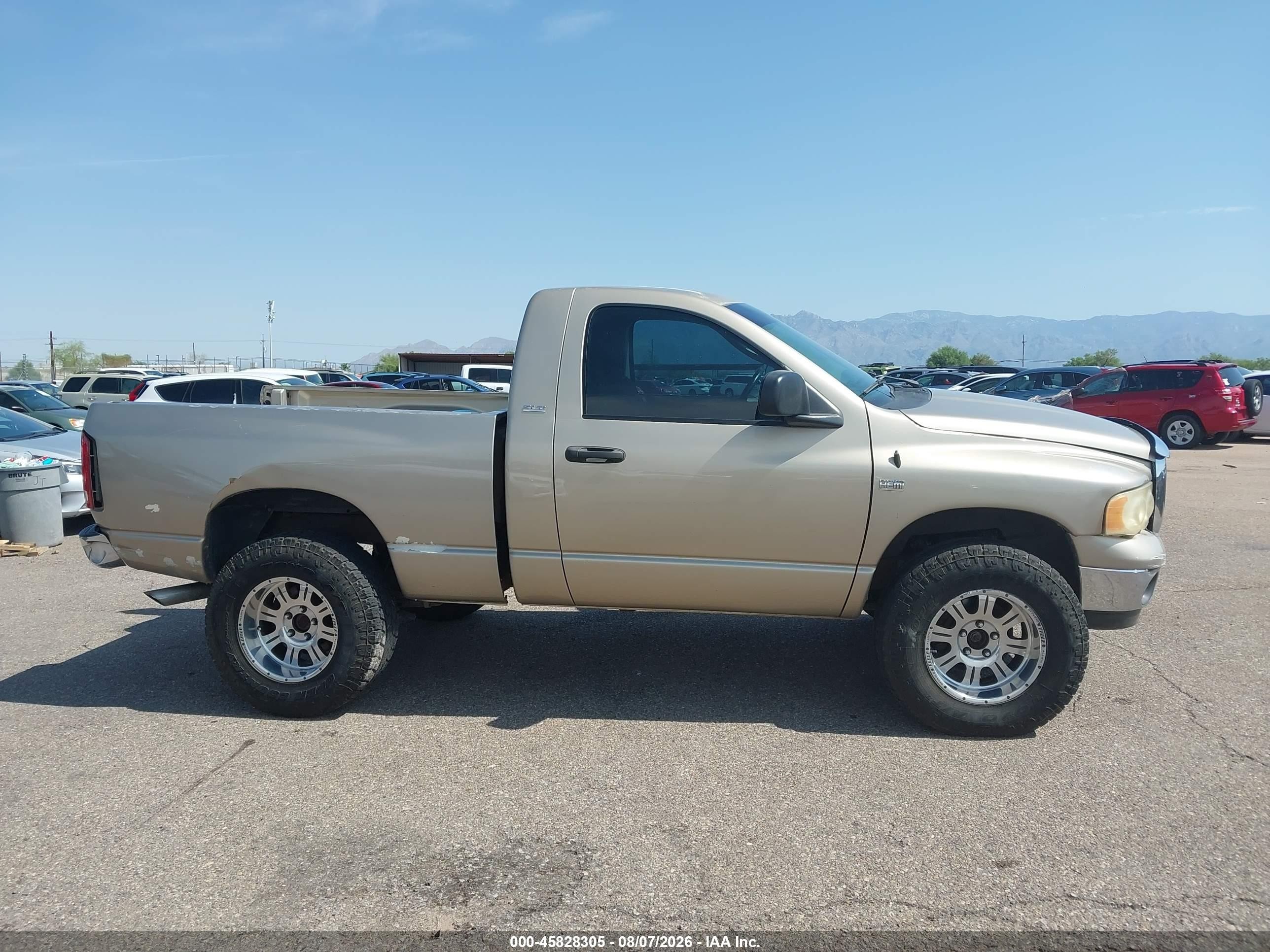 2004 Dodge Ram 1500 Slt/laramie Gold vin: 1D7HU16D64J262683