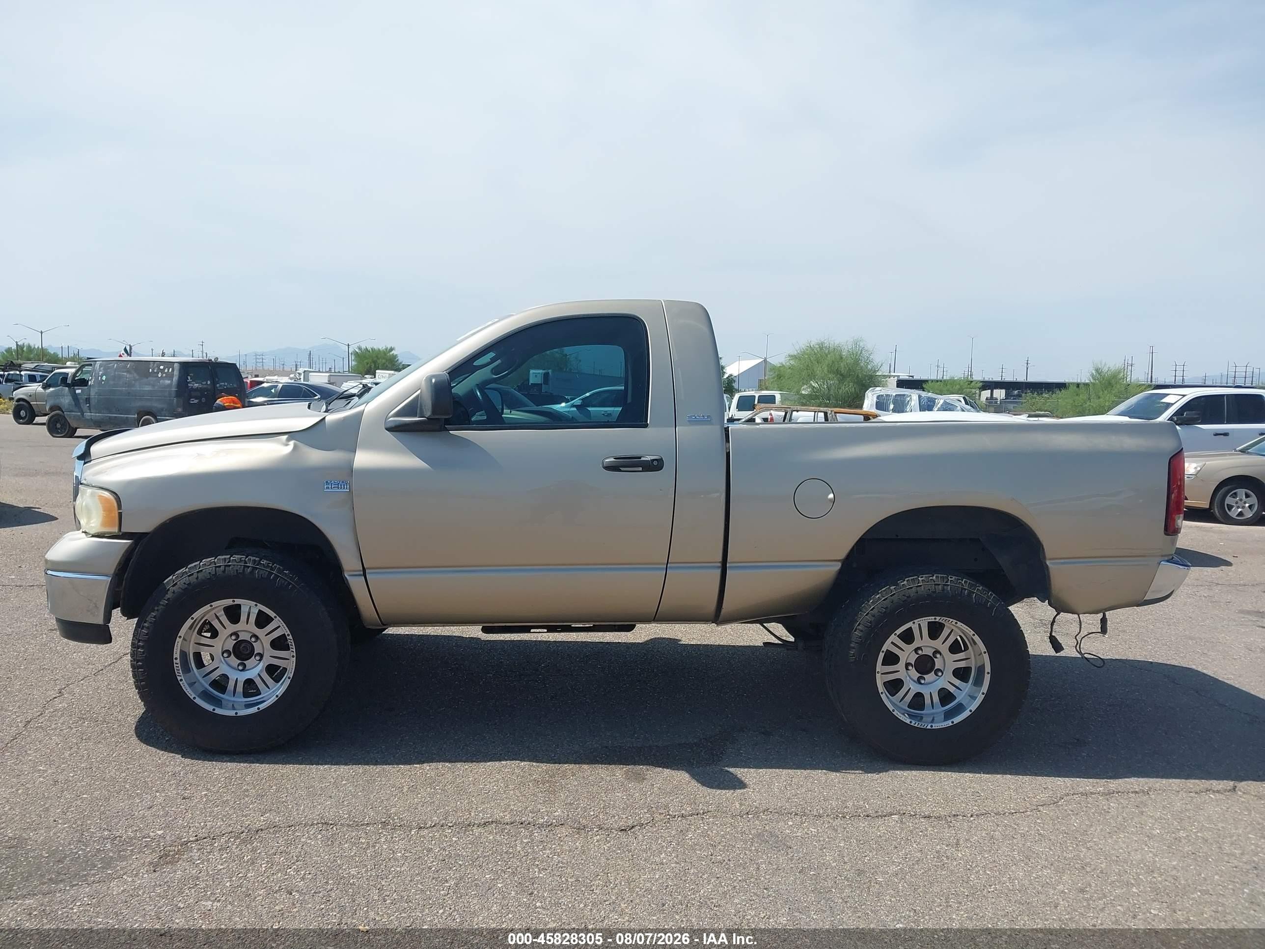 2004 Dodge Ram 1500 Slt/laramie Gold vin: 1D7HU16D64J262683