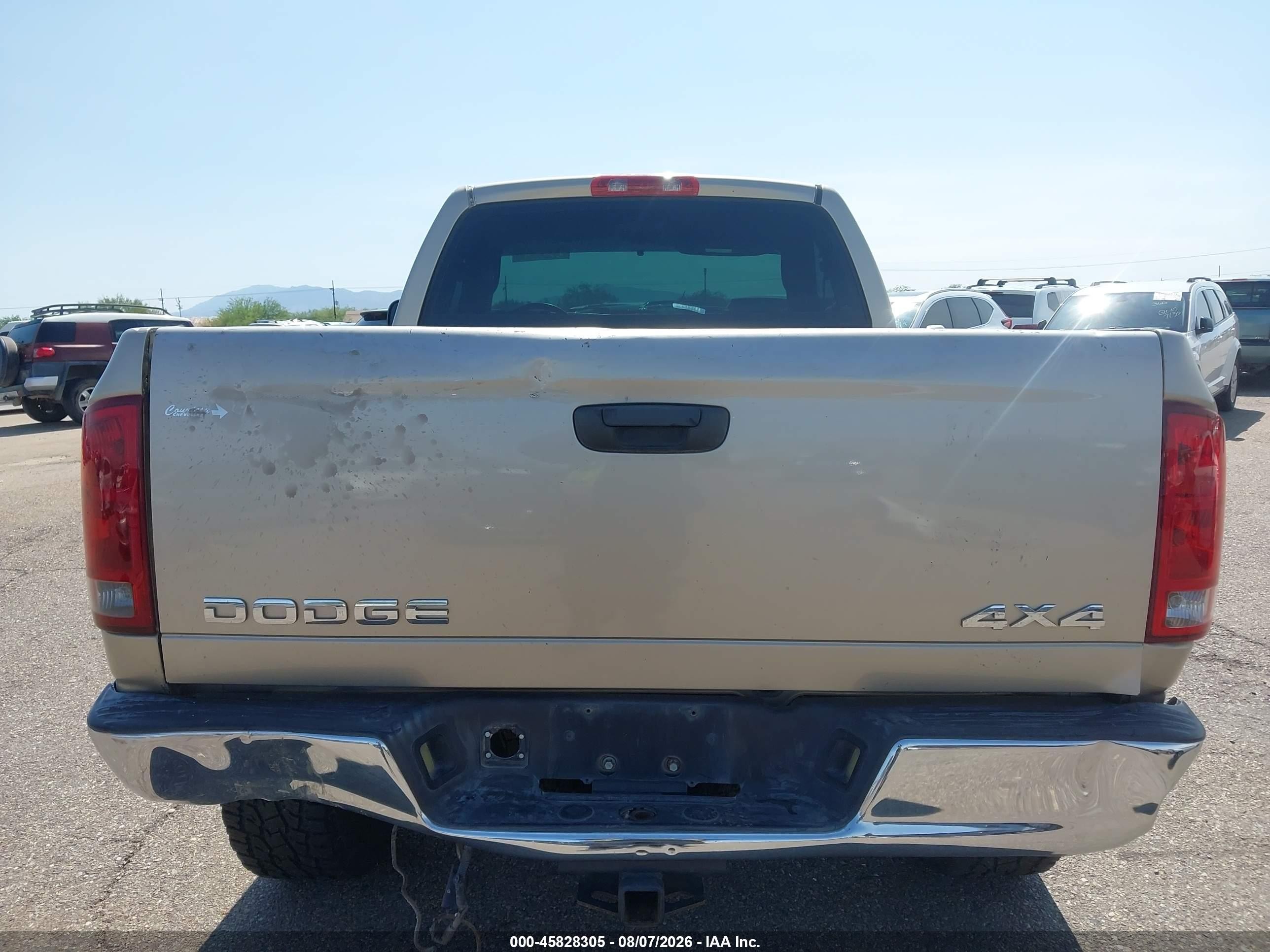 2004 Dodge Ram 1500 Slt/laramie Gold vin: 1D7HU16D64J262683