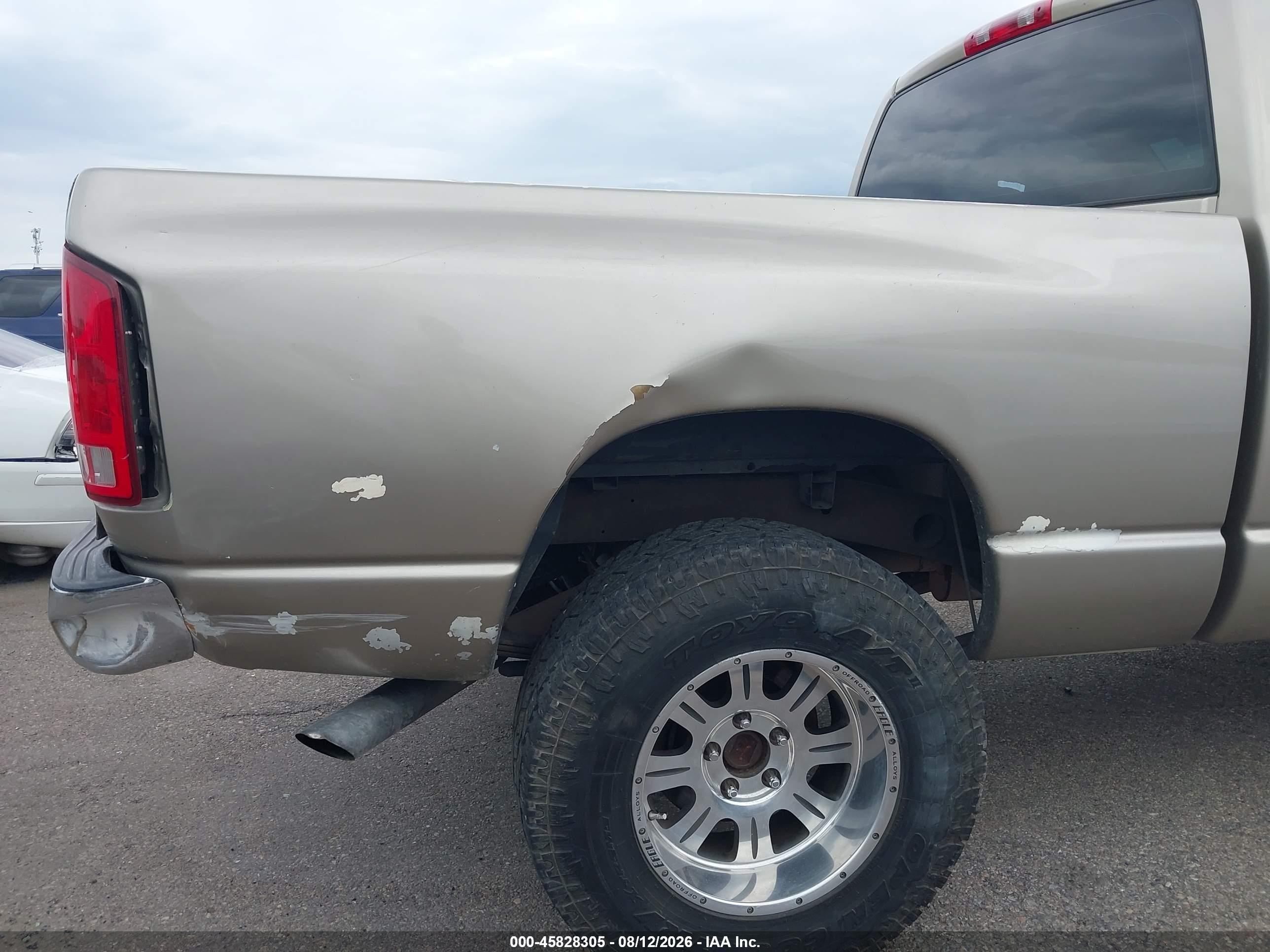 2004 Dodge Ram 1500 Slt/laramie Gold vin: 1D7HU16D64J262683