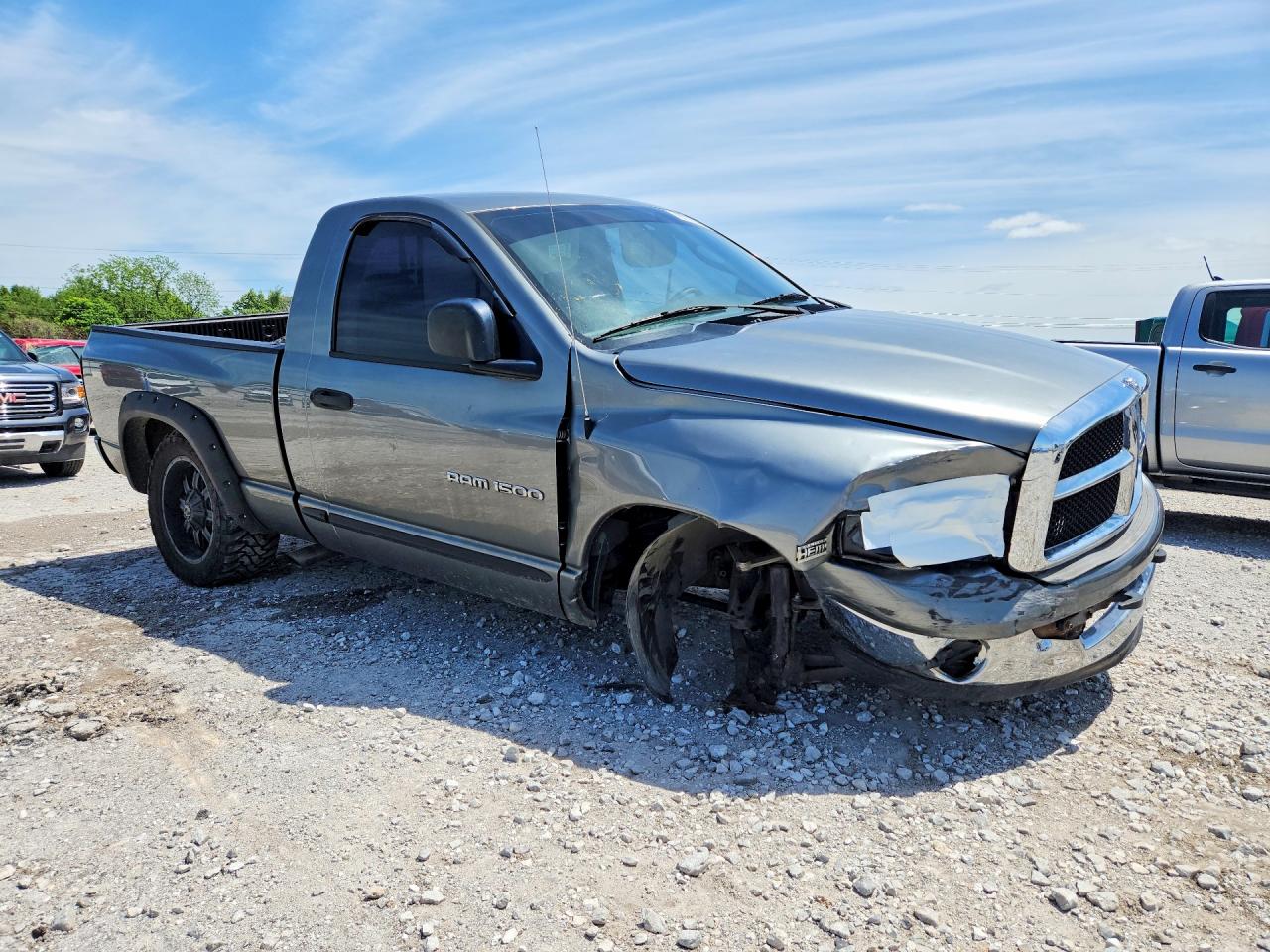 2005 Dodge Ram 1500 St Gray vin: 1D7HU16D85J613305