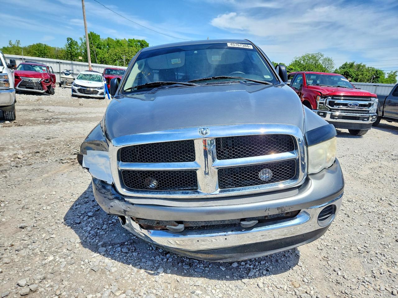 2005 Dodge Ram 1500 St Gray vin: 1D7HU16D85J613305