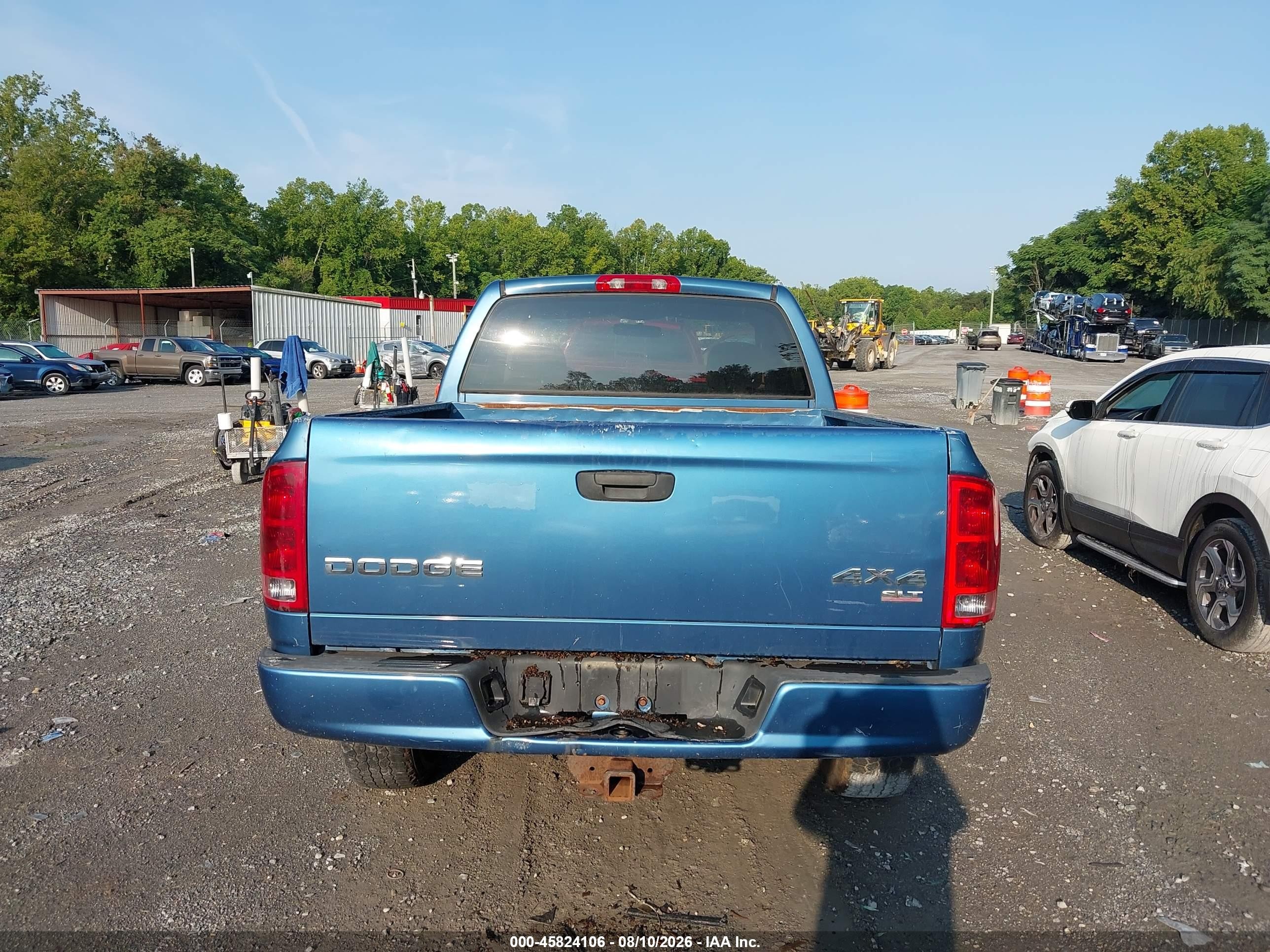 2003 Dodge Ram 1500 Slt/laramie/st Синий vin: 1D7HU16D93J571269