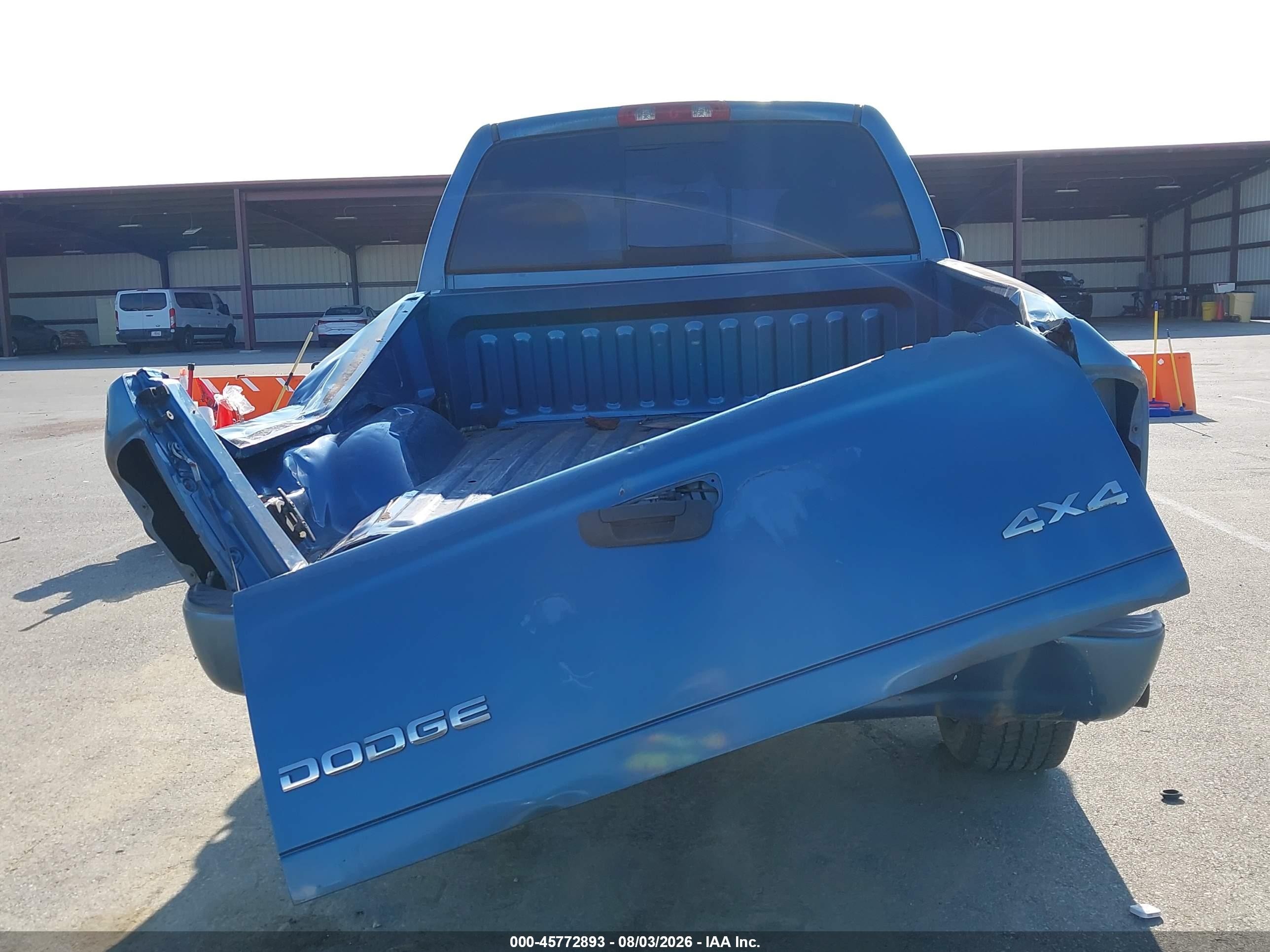 2002 Dodge Ram 1500 St Синий vin: 1D7HU16N02J221150