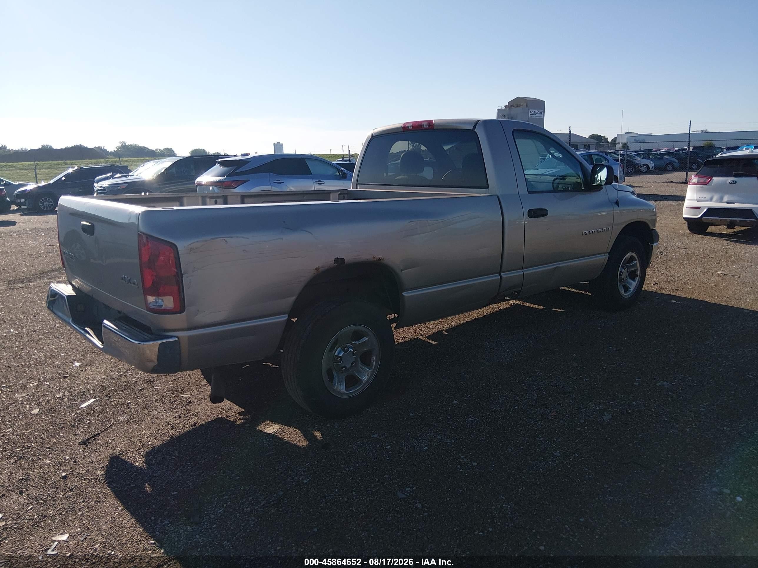 2003 Dodge Ram 1500 Slt/laramie/st Tan vin: 1D7HU16N13J646233