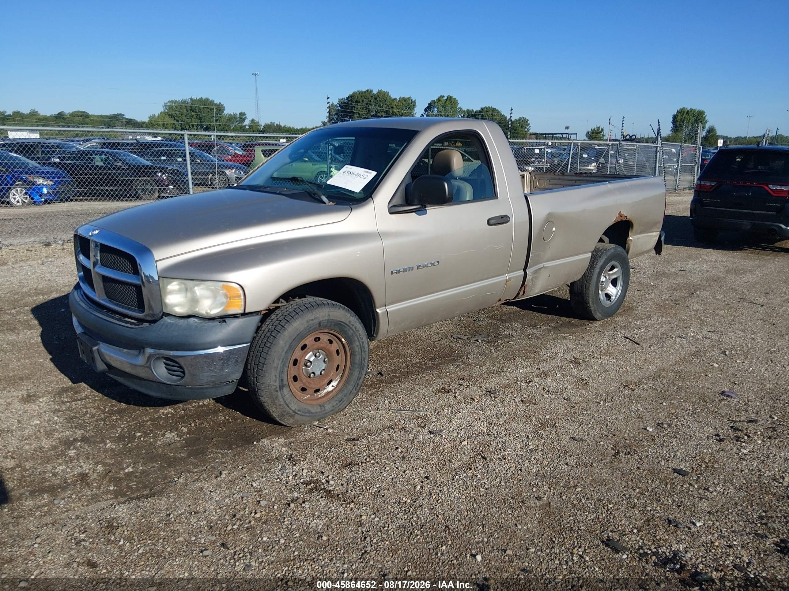 2003 Dodge Ram 1500 Slt/laramie/st Tan vin: 1D7HU16N13J646233
