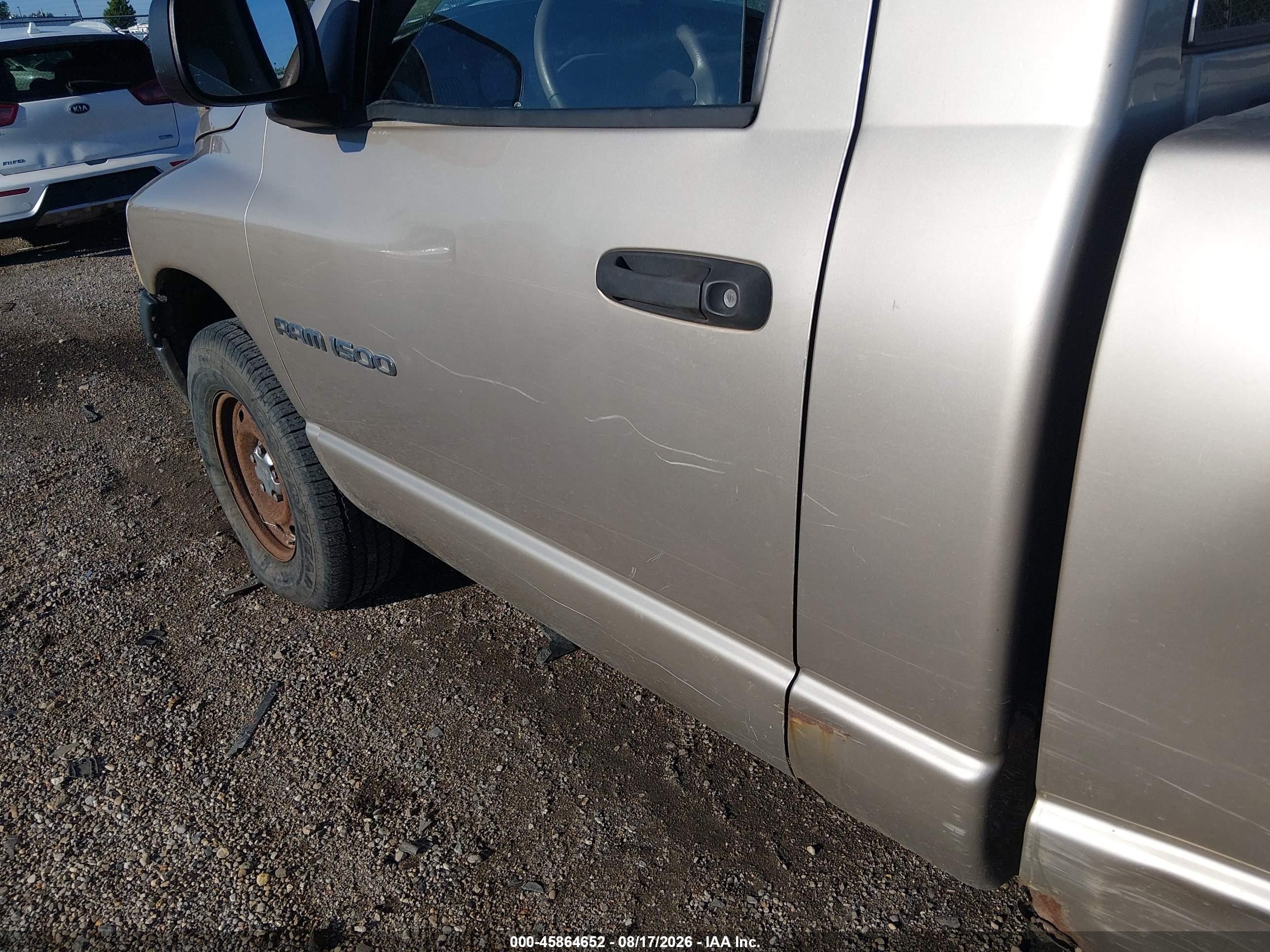 2003 Dodge Ram 1500 Slt/laramie/st Tan vin: 1D7HU16N13J646233