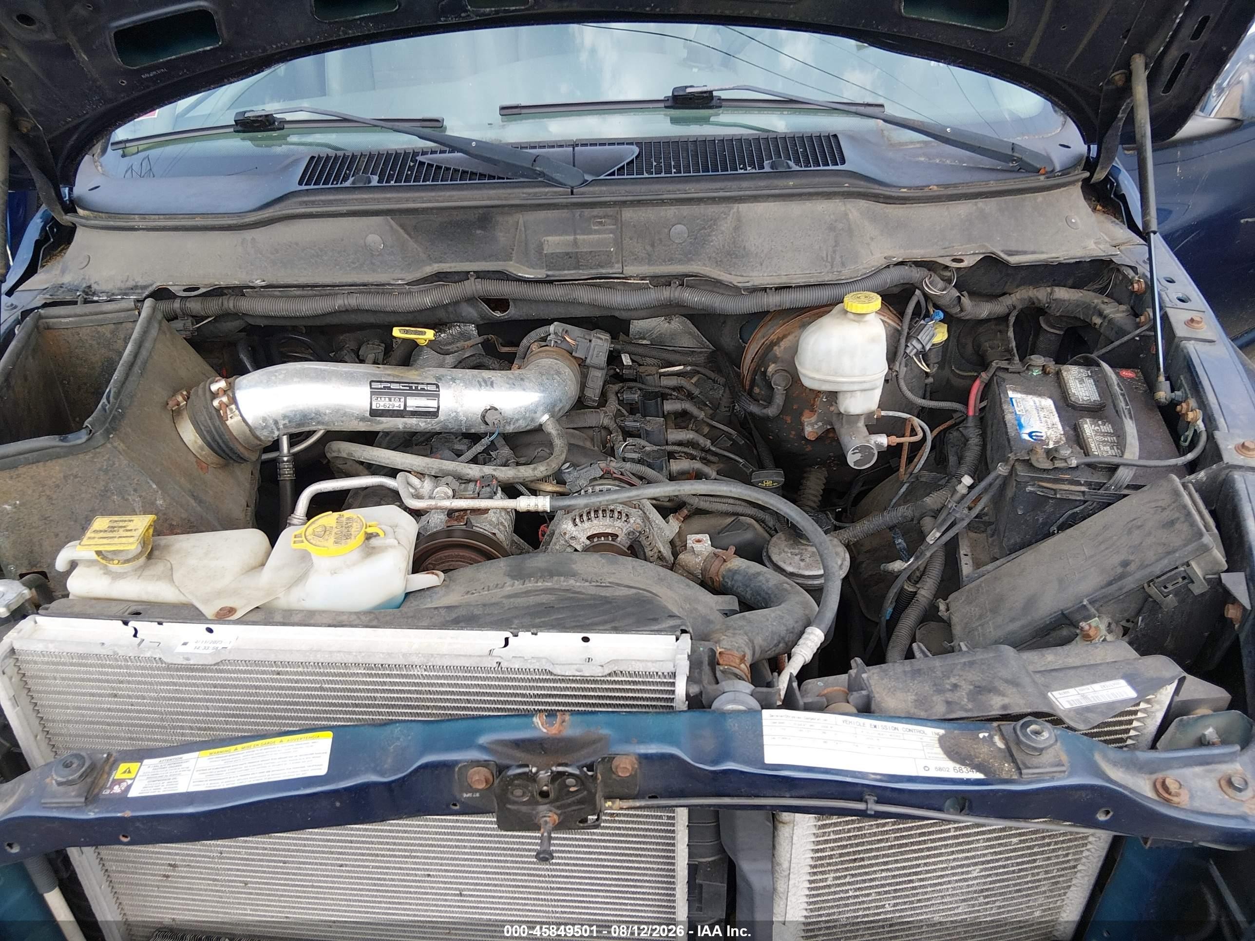 2008 Dodge Ram 1500 St/sxt Blue vin: 1D7HU16N28J158917