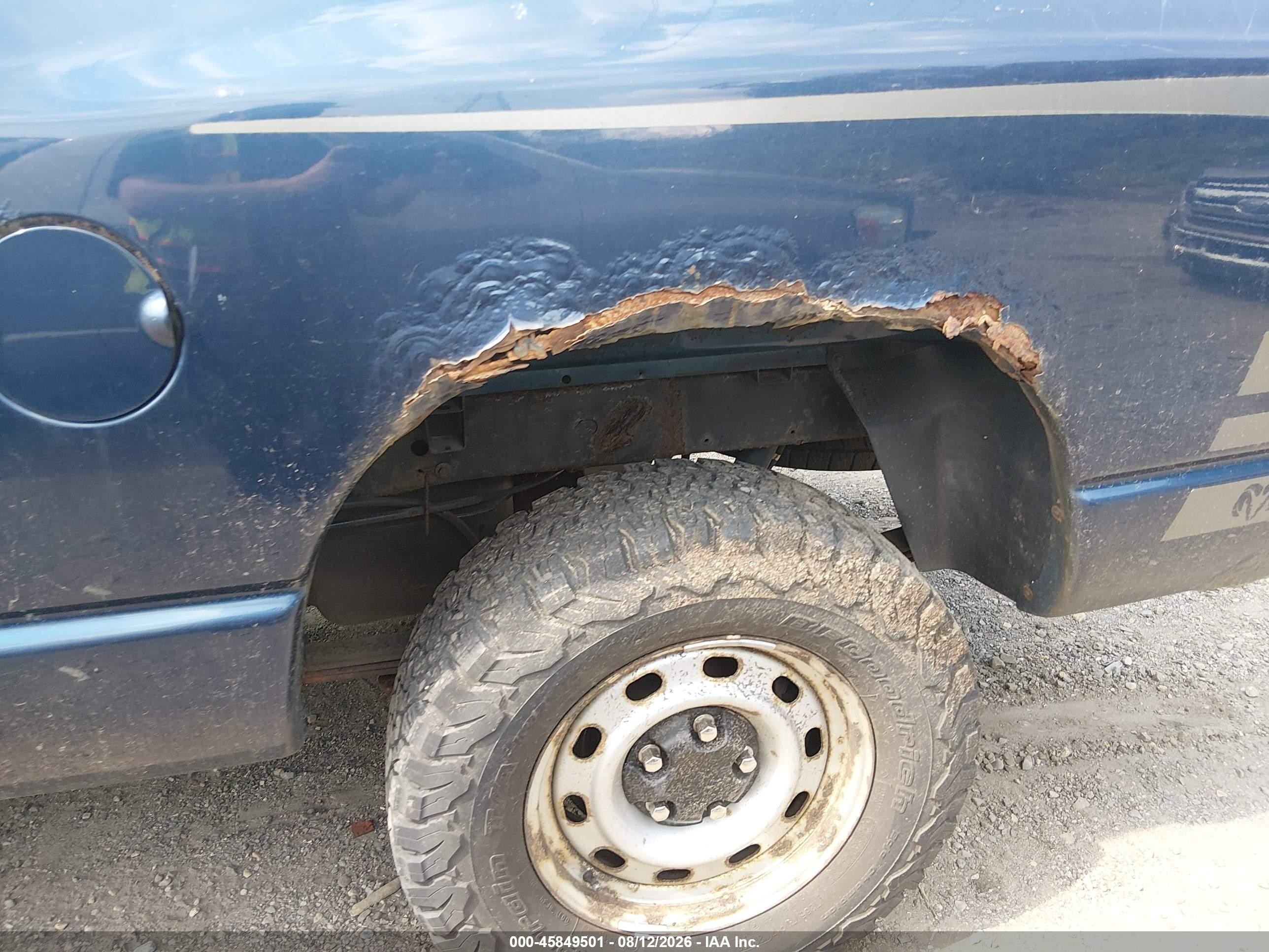 2008 Dodge Ram 1500 St/sxt Blue vin: 1D7HU16N28J158917