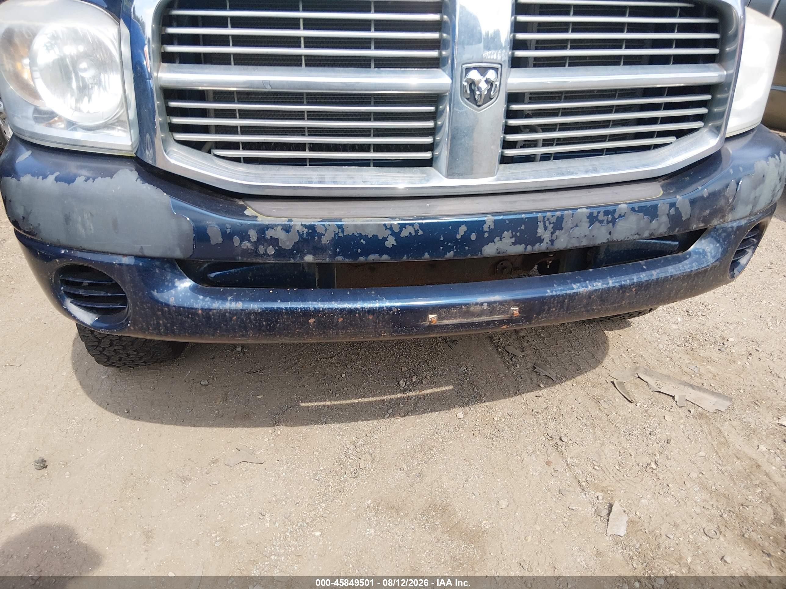 2008 Dodge Ram 1500 St/sxt Blue vin: 1D7HU16N28J158917