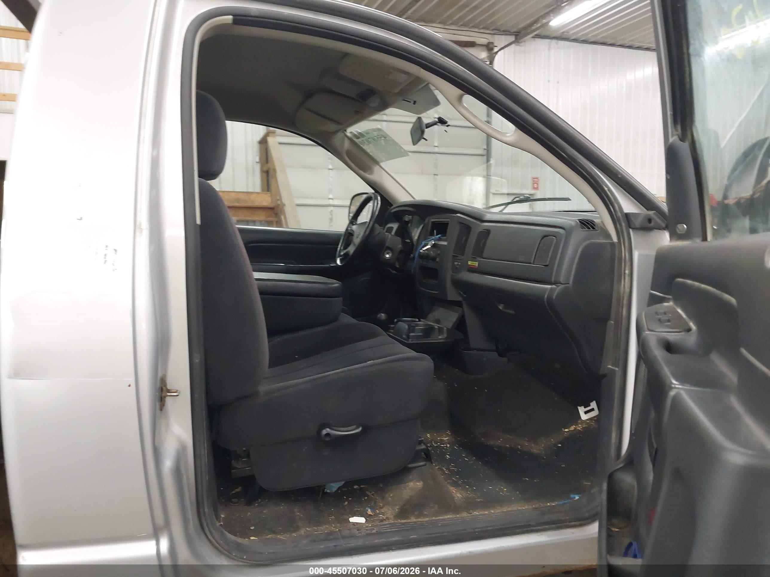 2003 Dodge Ram 1500 Slt/laramie/st Silver vin: 1D7HU16N83J522315