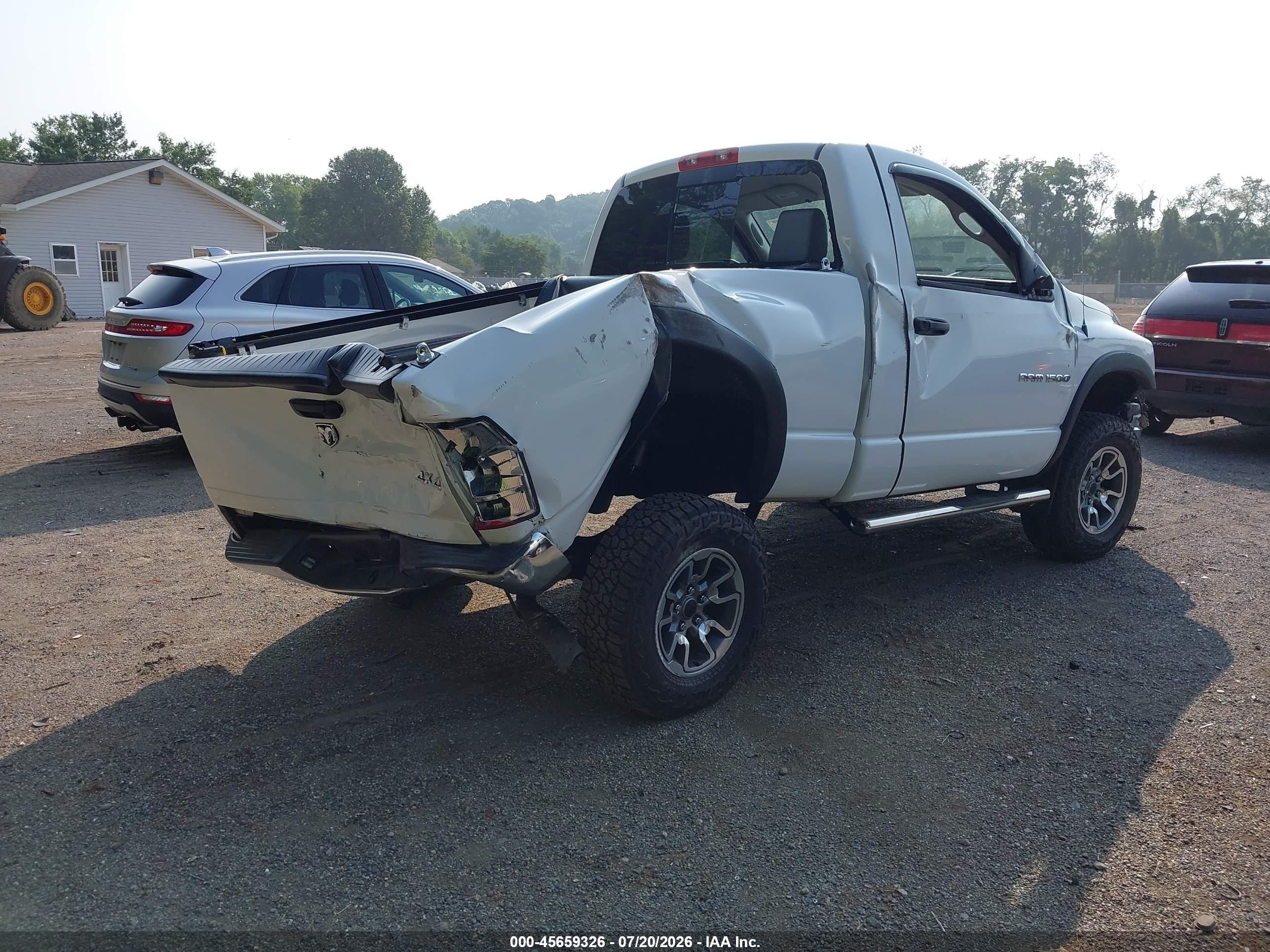 2006 Dodge Ram 1500 St Белый vin: 1D7HU16N86J244200