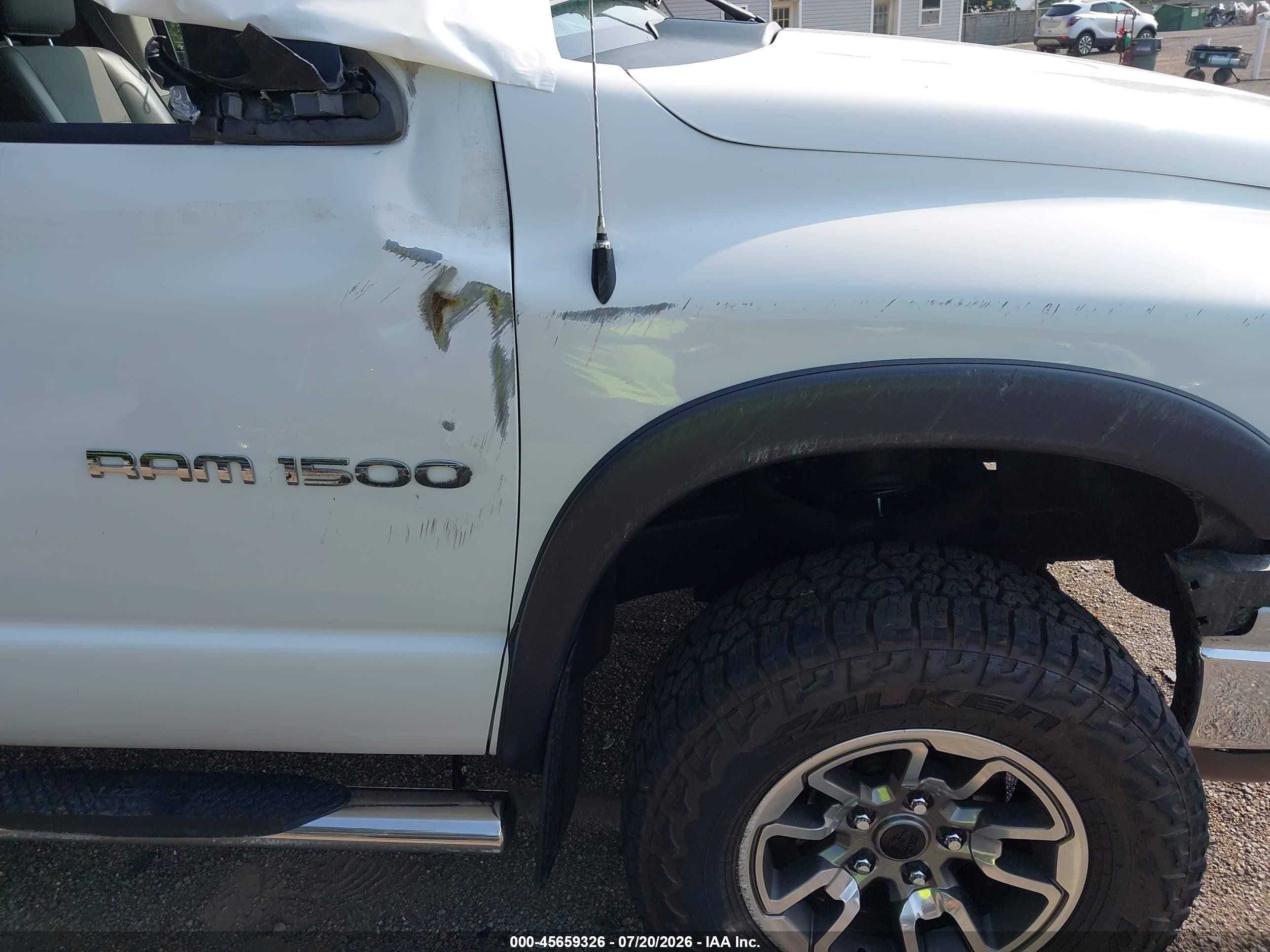 2006 Dodge Ram 1500 St Белый vin: 1D7HU16N86J244200