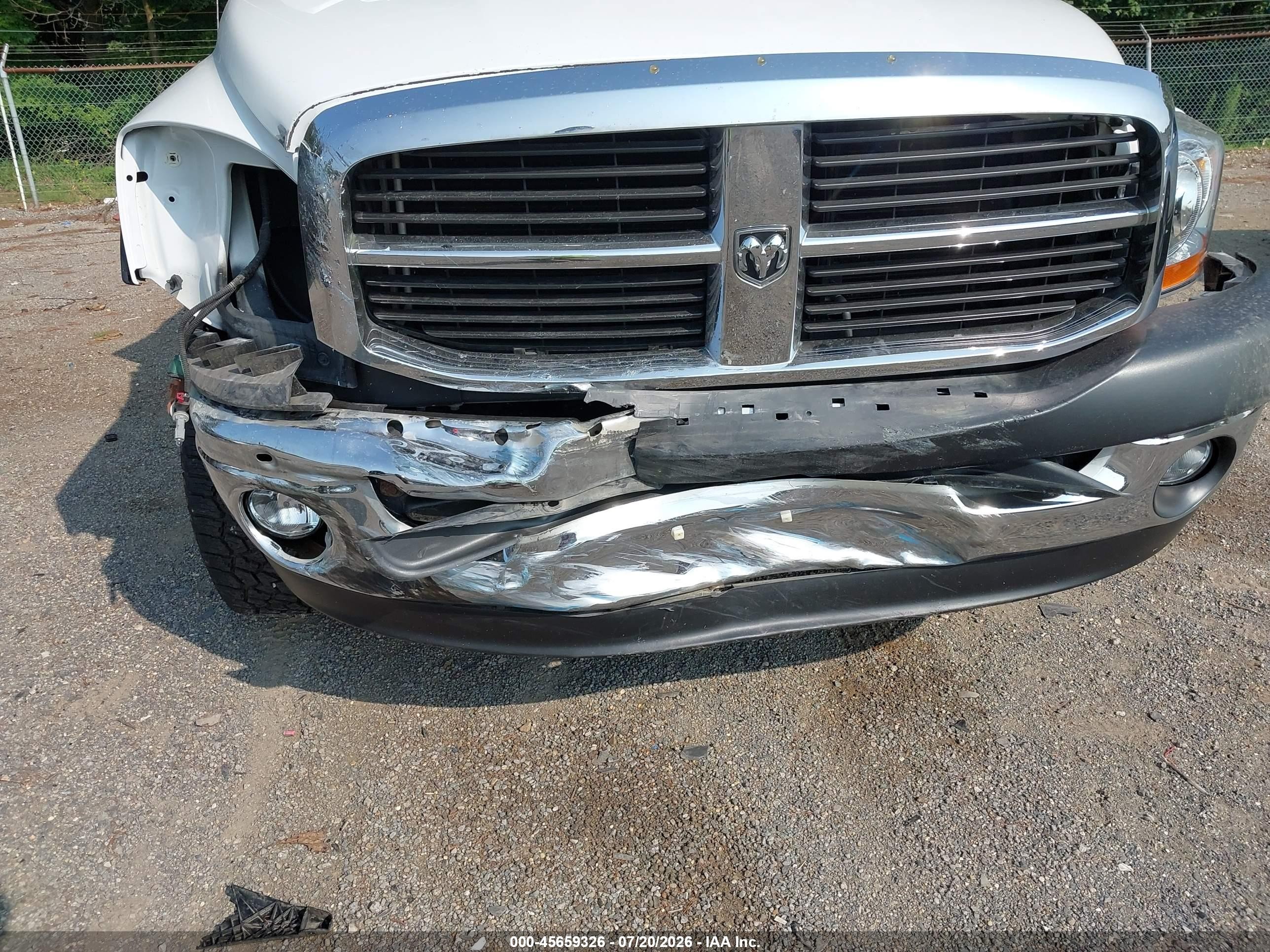 2006 Dodge Ram 1500 St Белый vin: 1D7HU16N86J244200