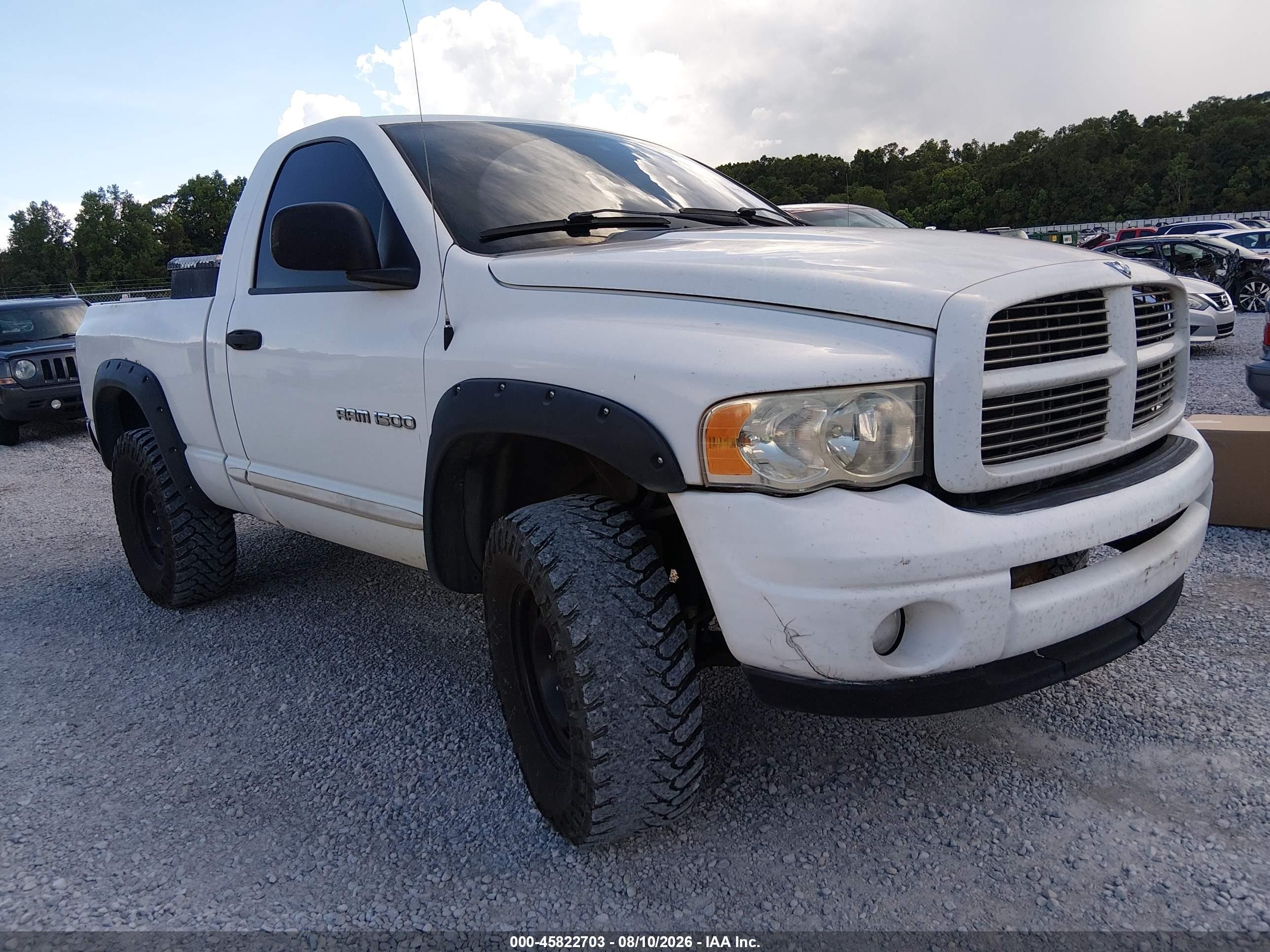 2004 Dodge Ram 1500 Slt/laramie White vin: 1D7HU16N94J191844