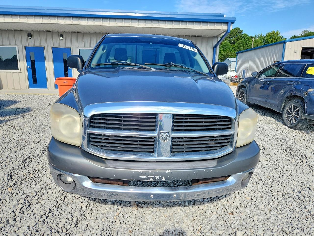 2007 Dodge Ram 1500 Sport Gray vin: 1D7HU16PX7J608345