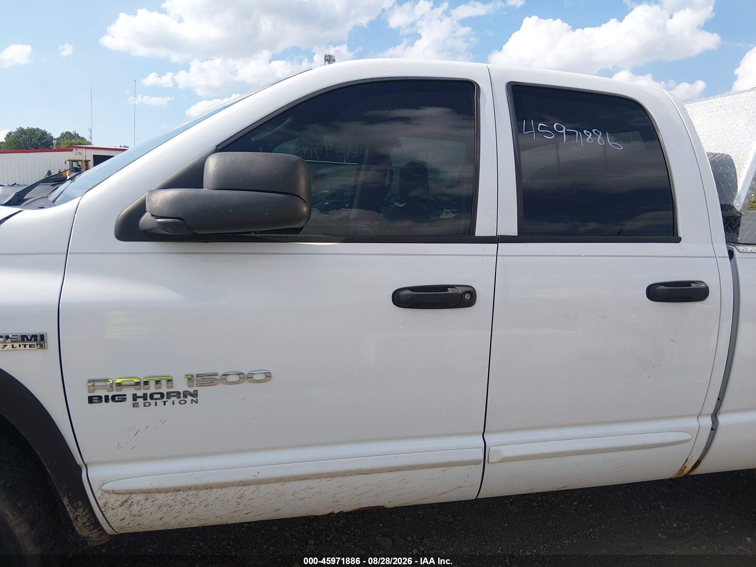 2006 Dodge Ram 1500 Slt/trx4 Off Road/sport White vin: 1D7HU18206J120943