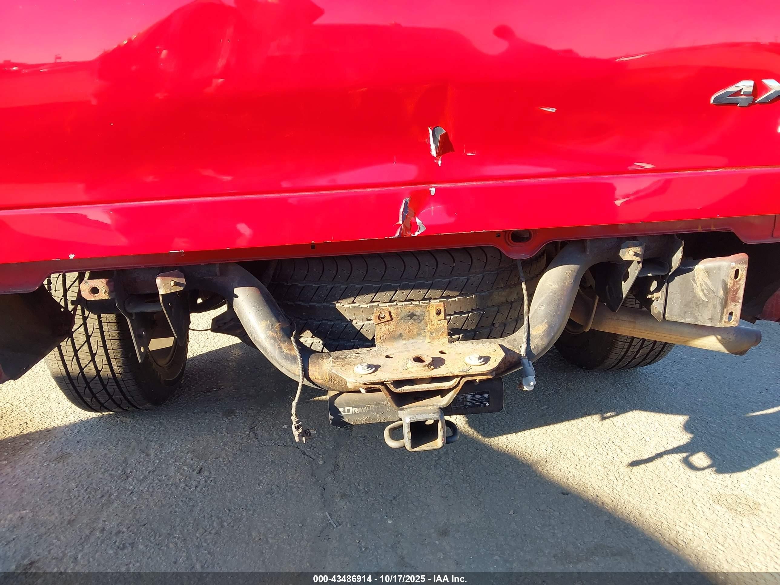 2006 Dodge Ram 1500 Slt/trx4 Off Road/sport Red vin: 1D7HU18206S608526