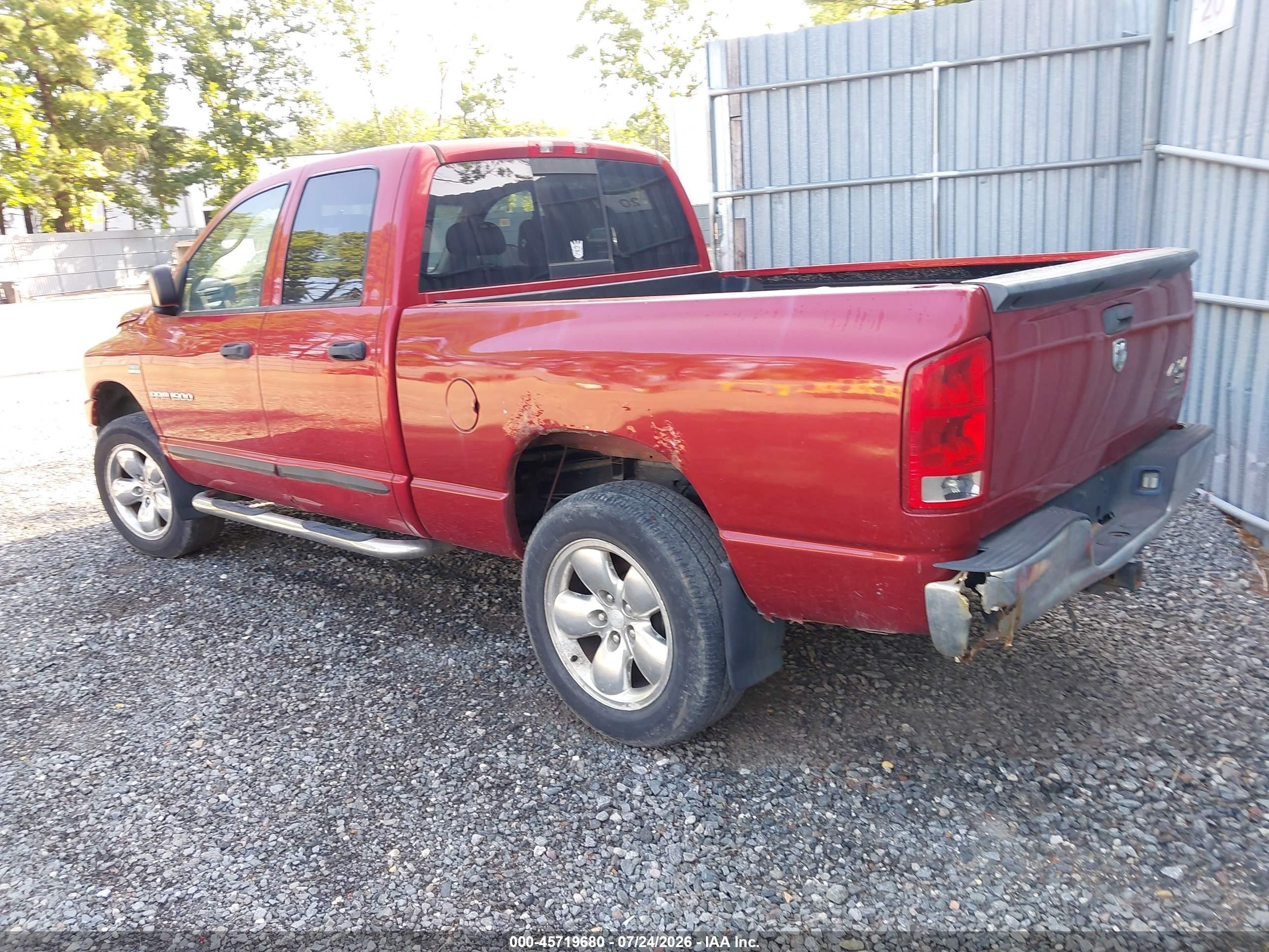 2006 Dodge Ram 1500 Slt/trx4 Off Road/sport Red vin: 1D7HU18206S622569