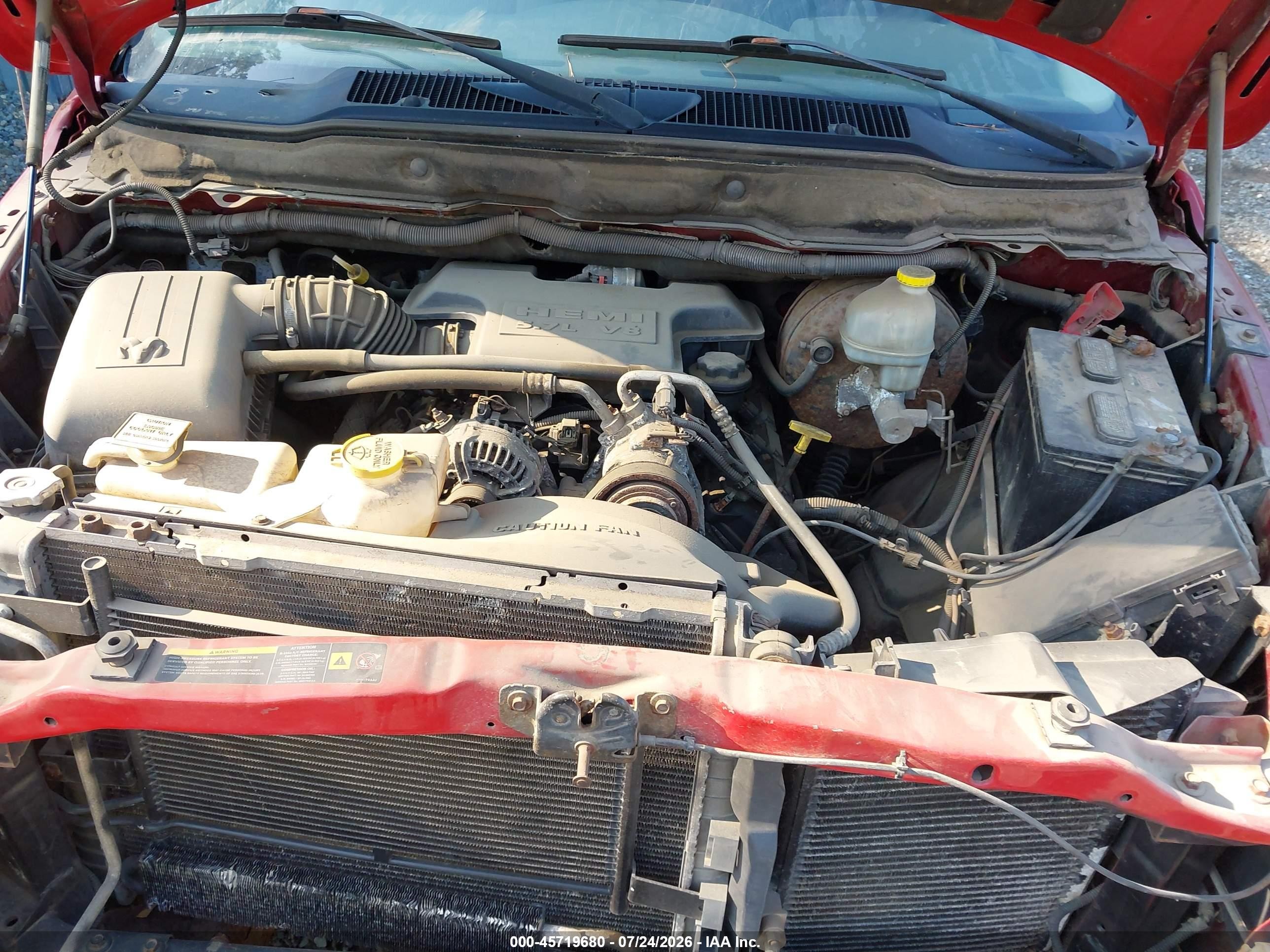 2006 Dodge Ram 1500 Slt/trx4 Off Road/sport Red vin: 1D7HU18206S622569