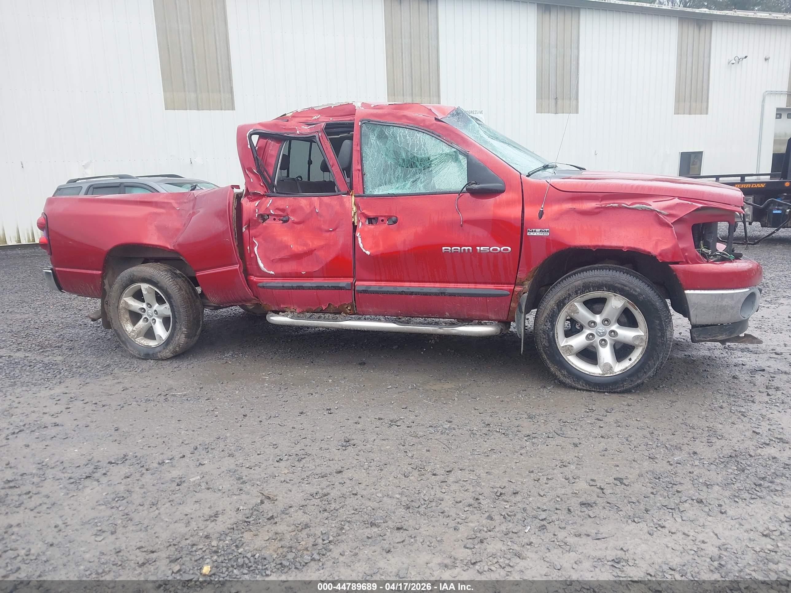 2007 Dodge Ram 1500 Slt/trx4 Off Road/sport Red vin: 1D7HU18207S141013